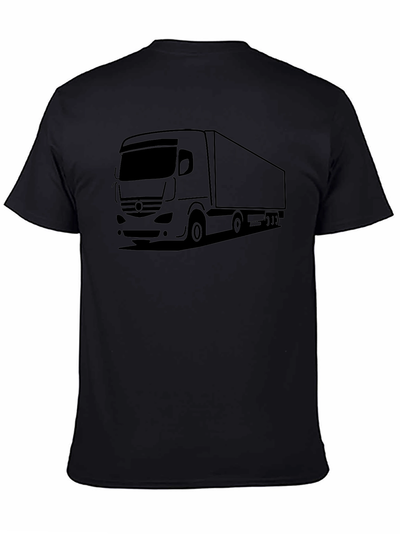 Truck Graphic Tee - Classic Black