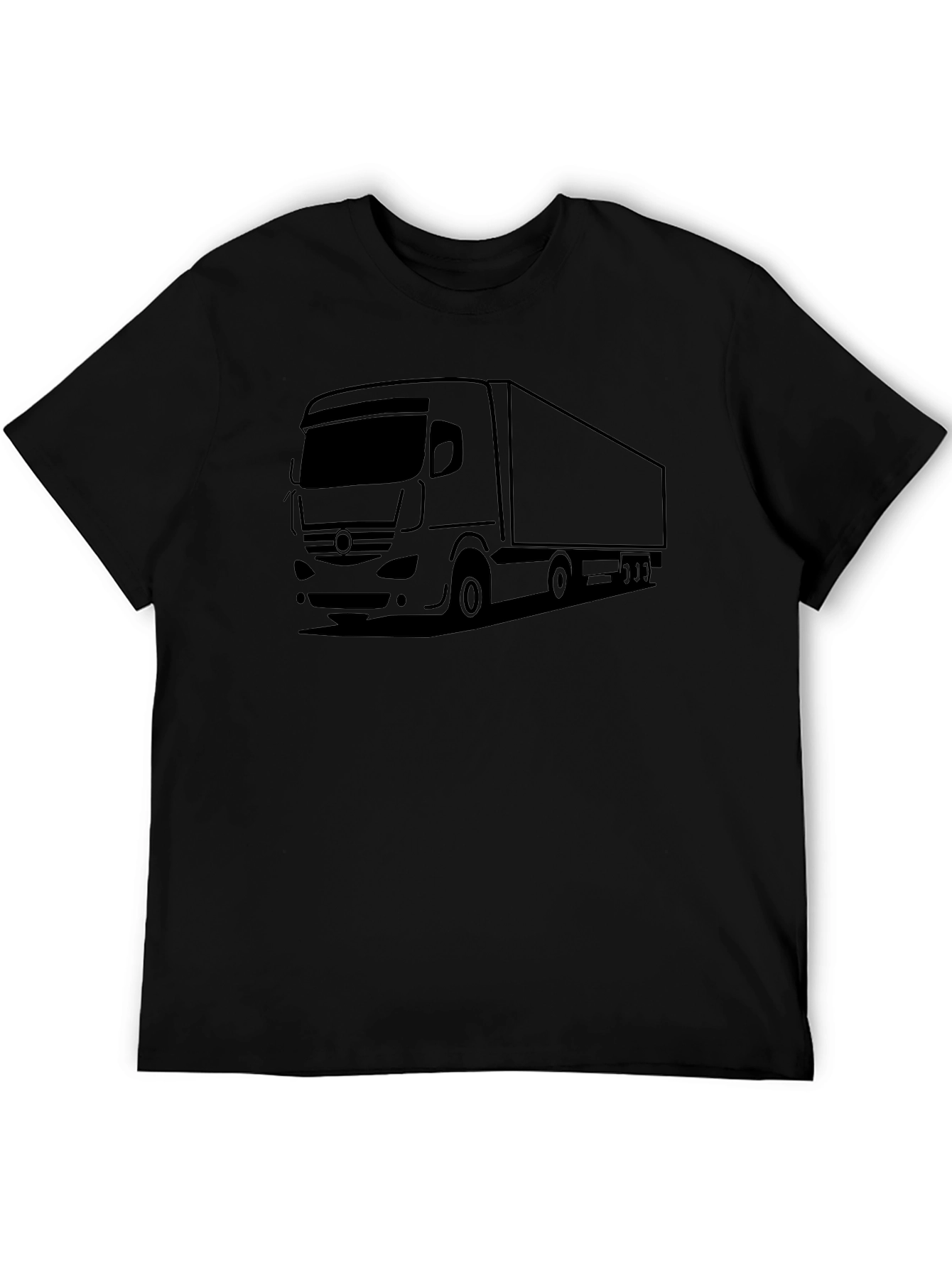 Truck Graphic Tee - Classic Black
