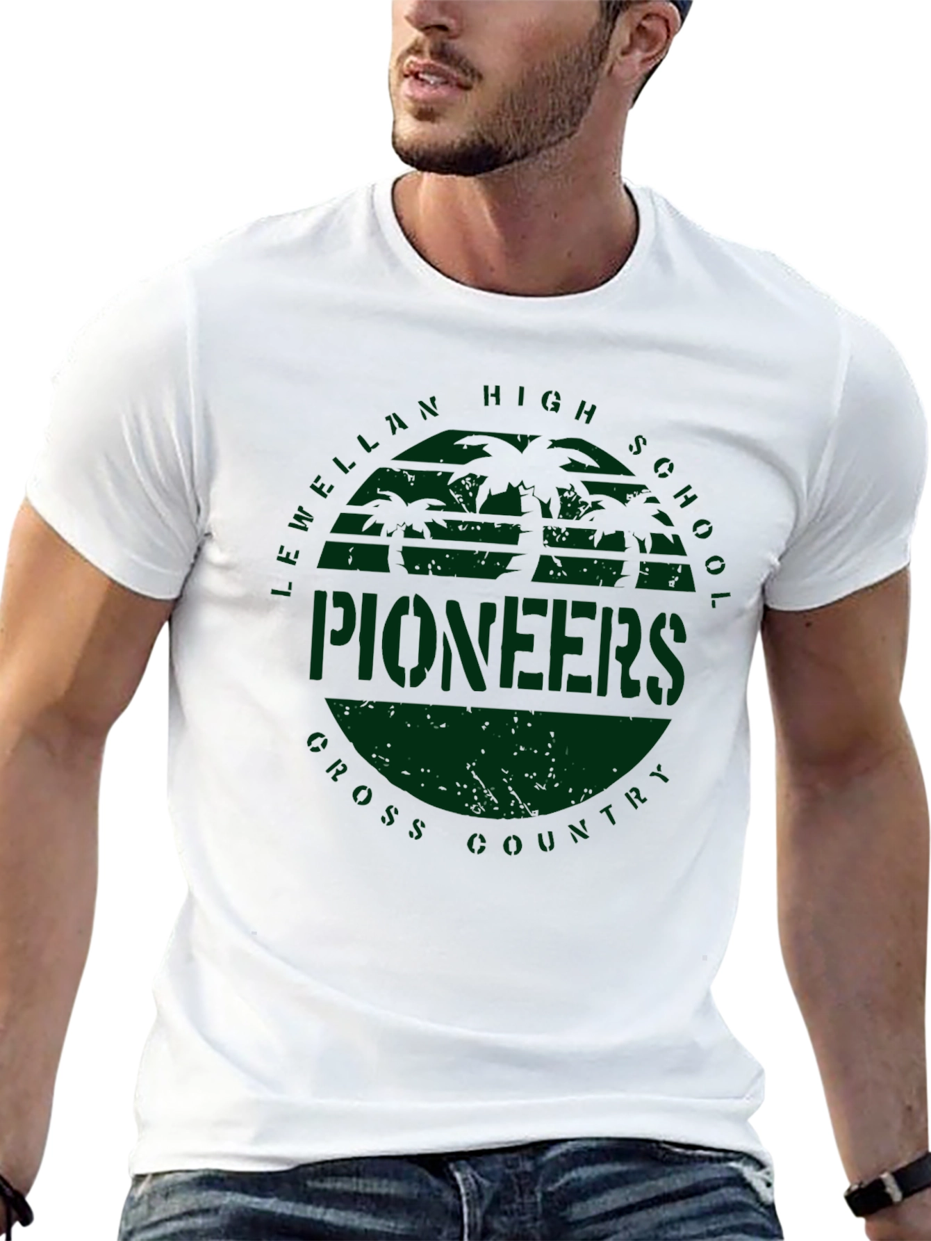 Lewellan High School Pioneers T-Shirt - Cross Country