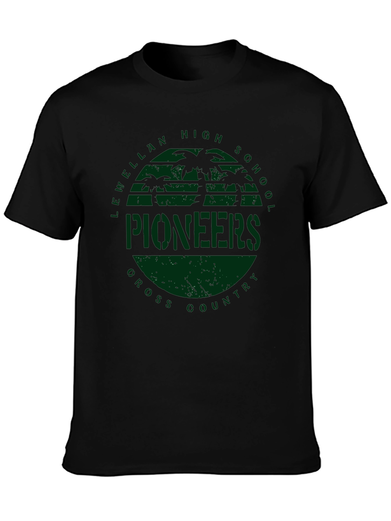 Lewellan High School Pioneers T-Shirt - Cross Country