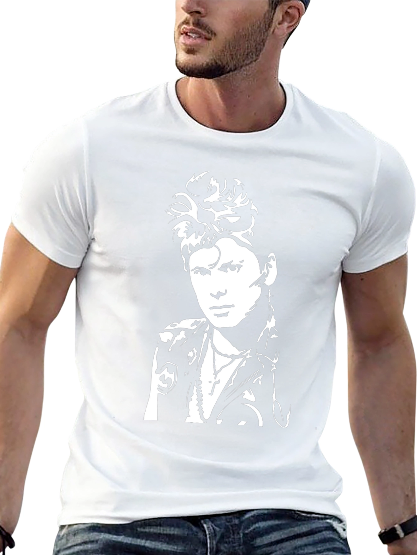 Billy Idol Graphic Print Black T-Shirt