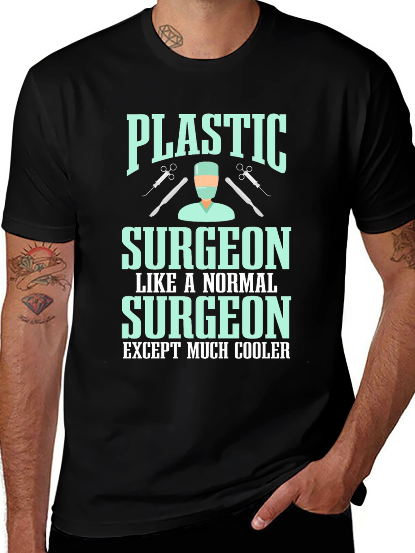 Plastic Surgeon Cool T-Shirt - Unisex Cotton Tee