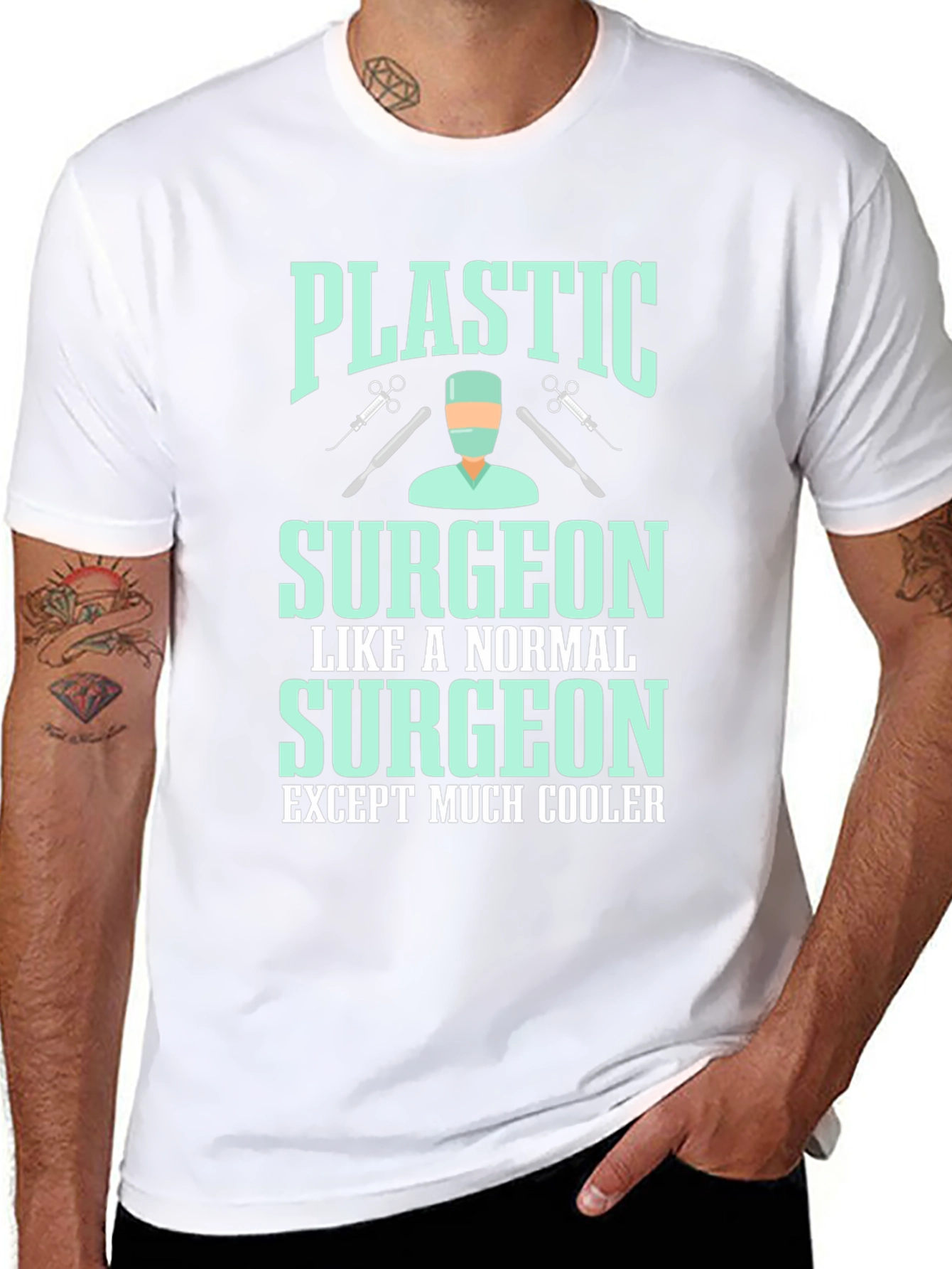 Plastic Surgeon Cool T-Shirt - Unisex Cotton Tee