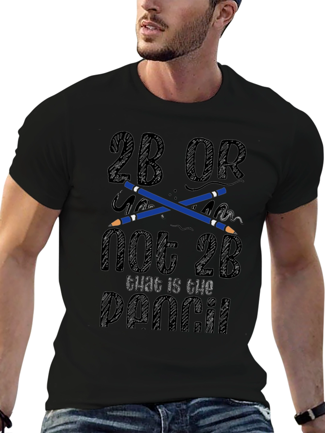 2B Or Not 2B Pencil T-Shirt