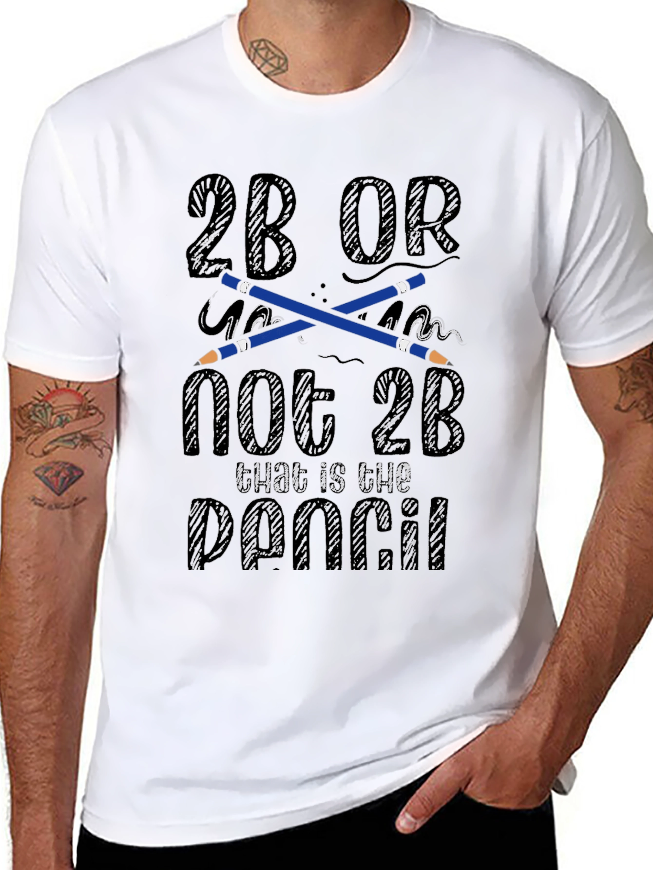 2B Or Not 2B Pencil T-Shirt
