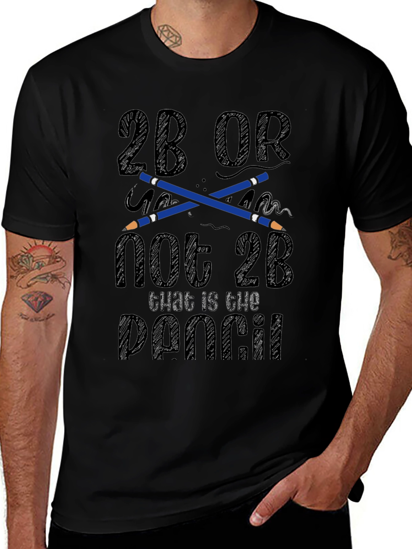 2B Or Not 2B Pencil T-Shirt