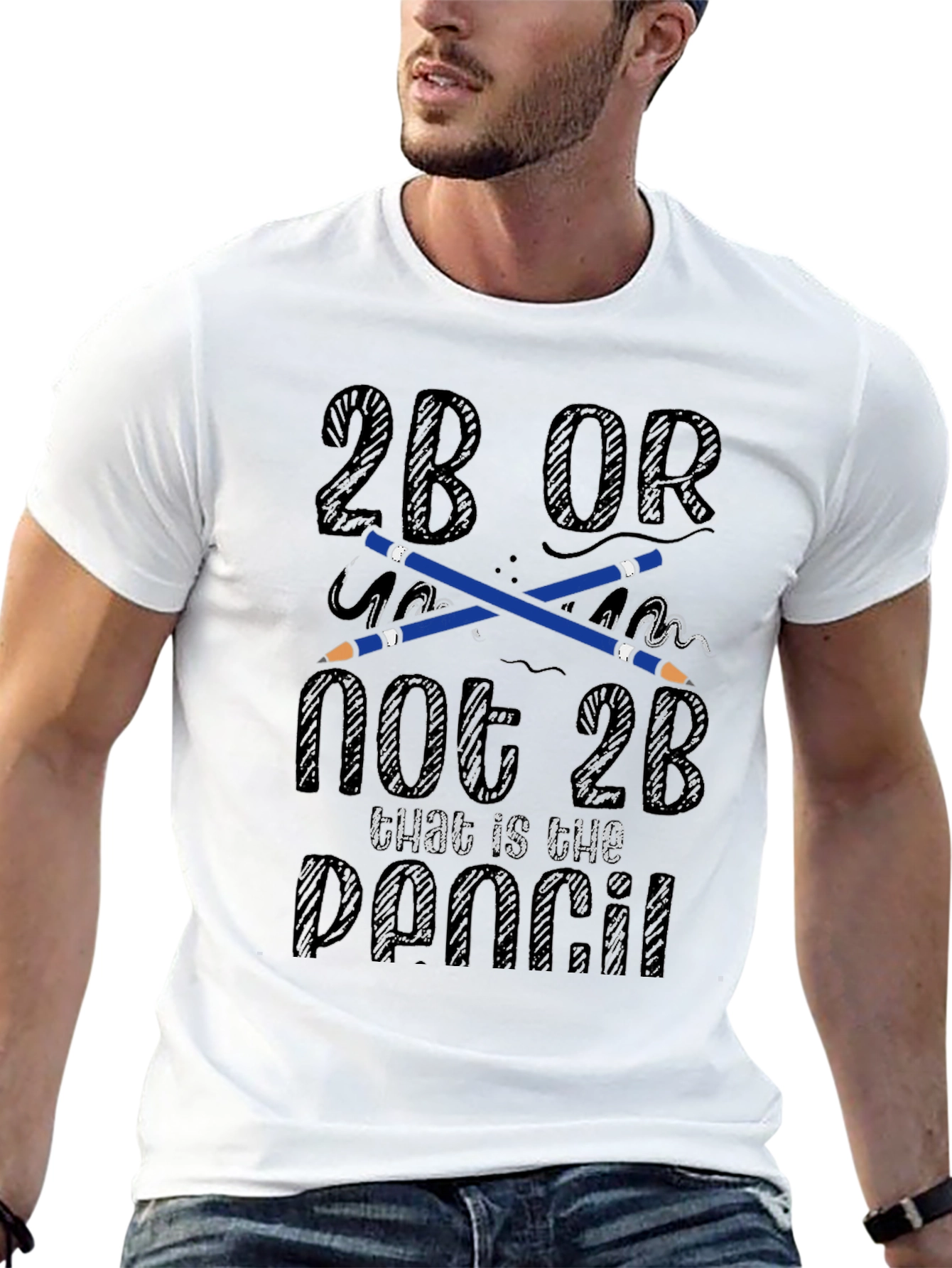 2B Or Not 2B Pencil T-Shirt