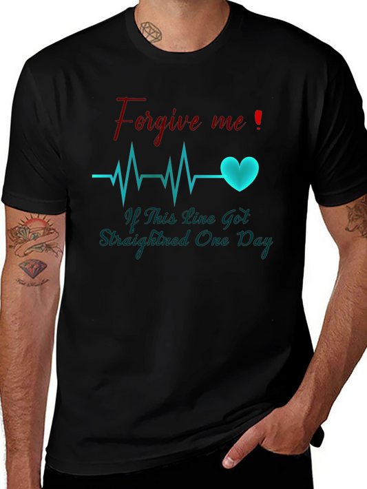 Forgive Me Heartbeat Graphic Tee