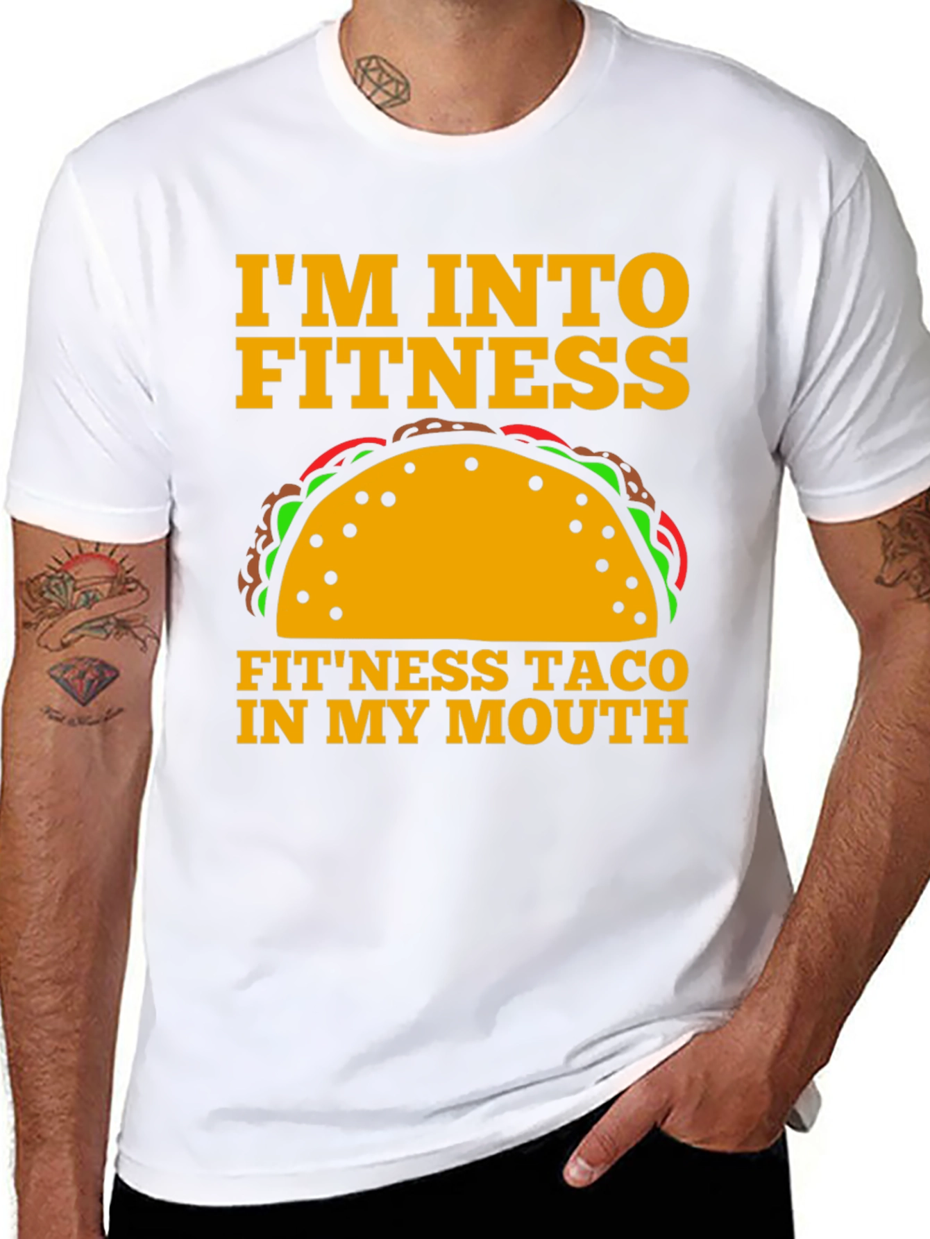 Fitness Taco T-Shirt - Funny Gym Workout Tee