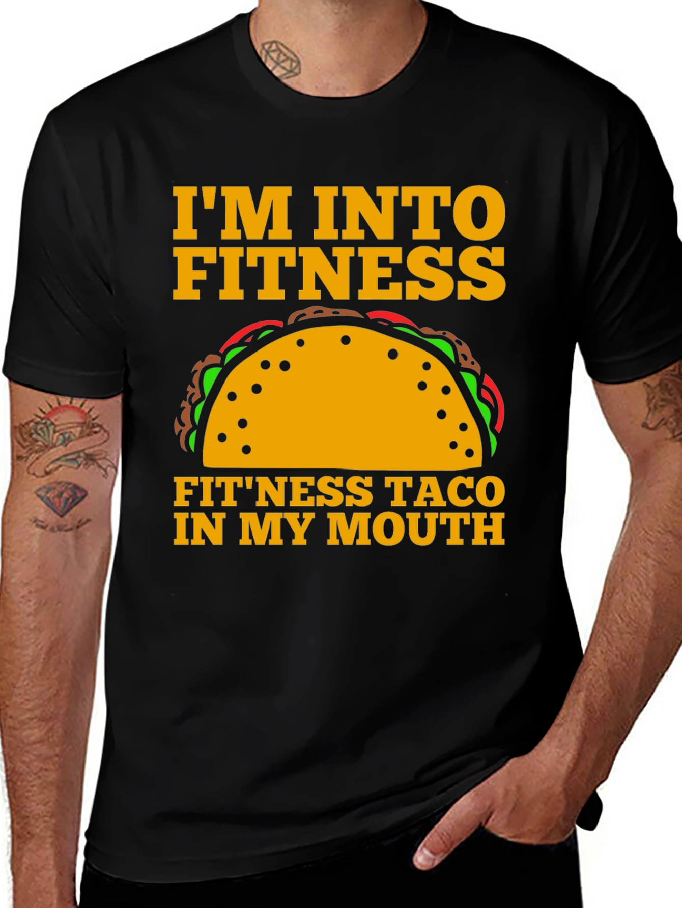 Fitness Taco T-Shirt - Funny Gym Workout Tee