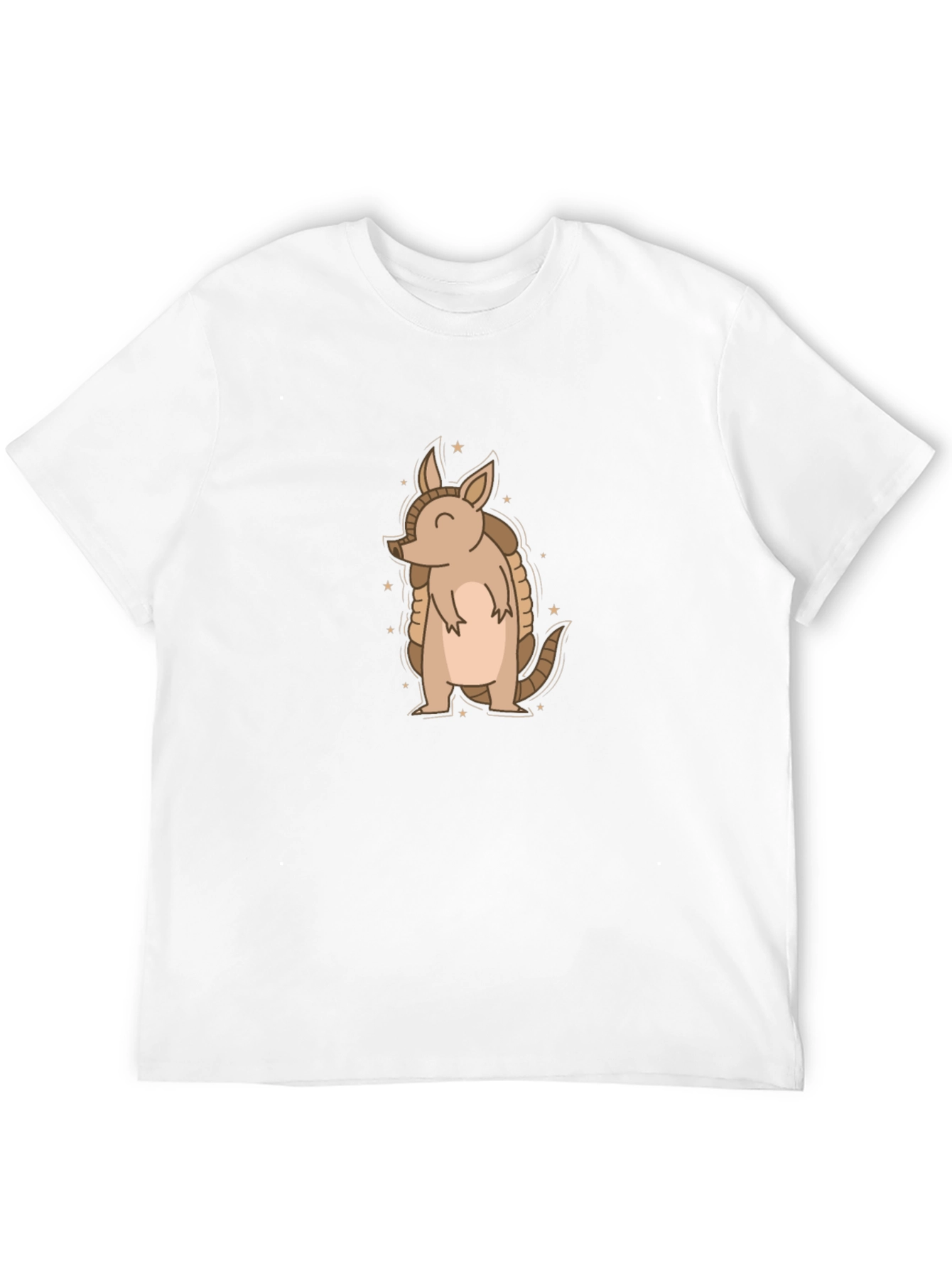 Cute Armadillo Graphic Tee - Soft Cotton Comfort