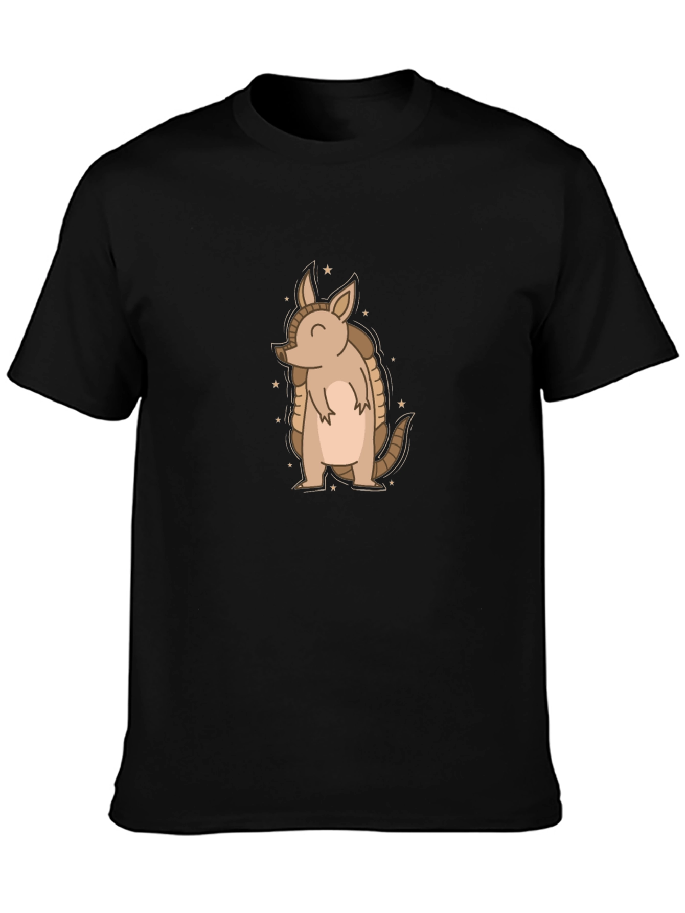 Cute Armadillo Graphic Tee - Soft Cotton Comfort