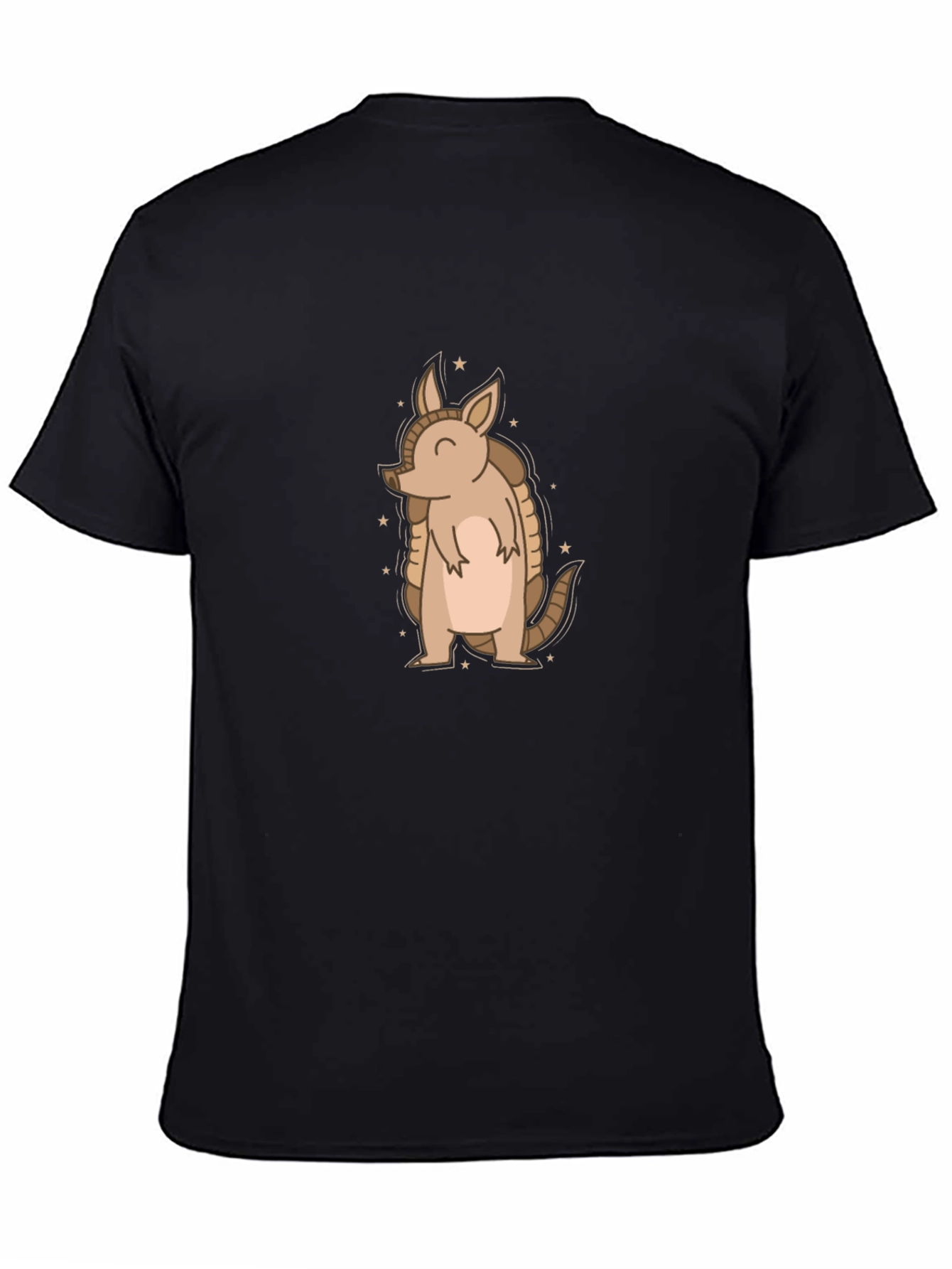 Cute Armadillo Graphic Tee - Soft Cotton Comfort