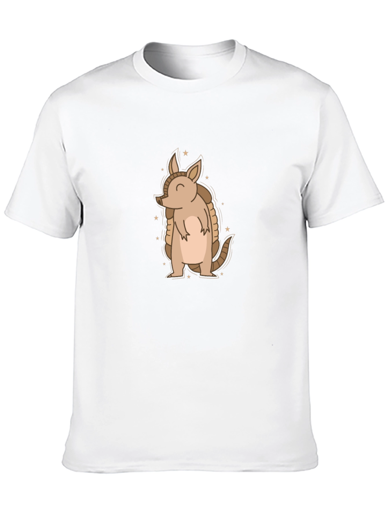 Cute Armadillo Graphic Tee - Soft Cotton Comfort