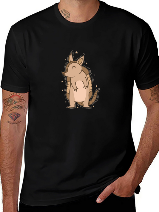 Cute Armadillo Graphic Tee - Soft Cotton Comfort
