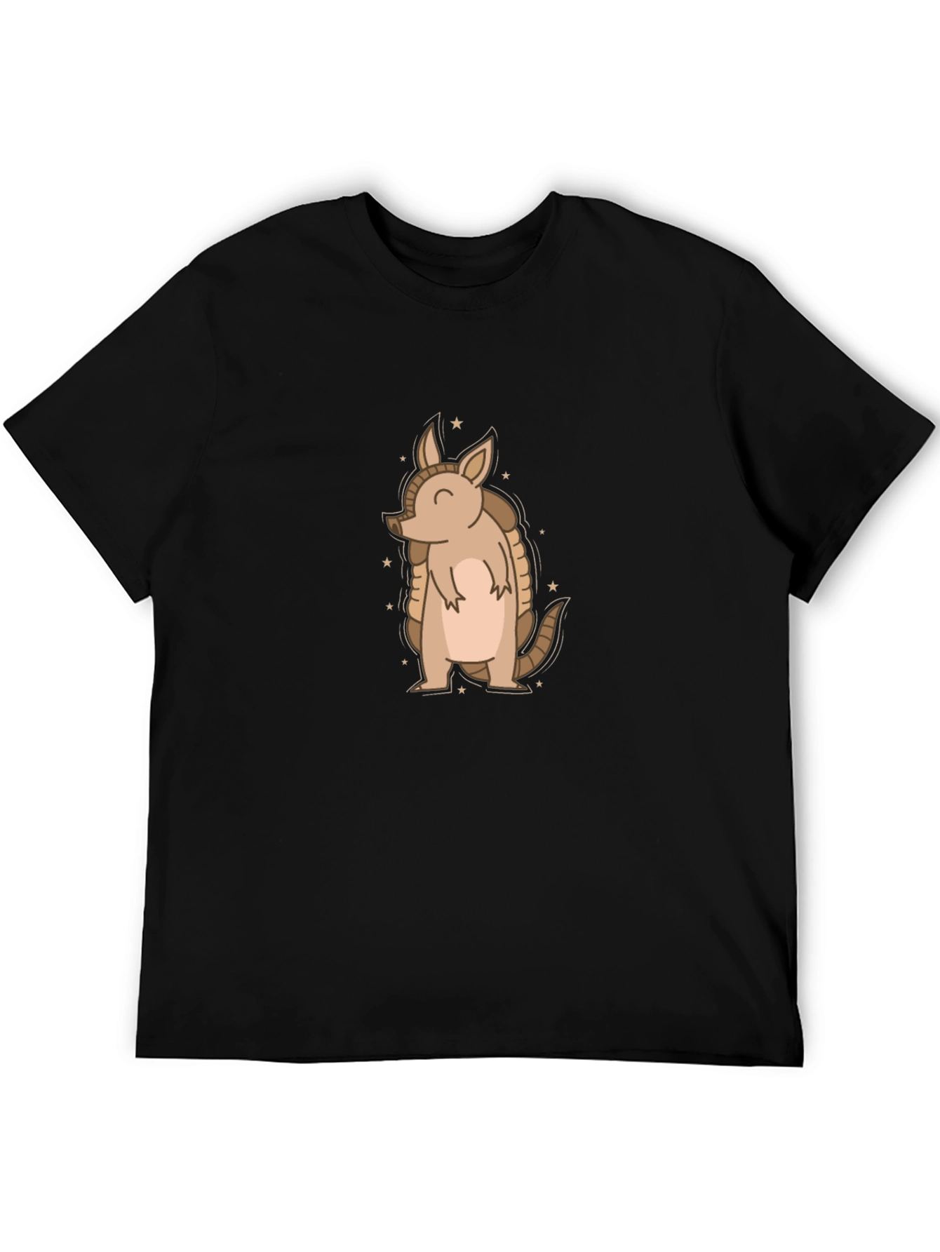 Cute Armadillo Graphic Tee - Soft Cotton Comfort