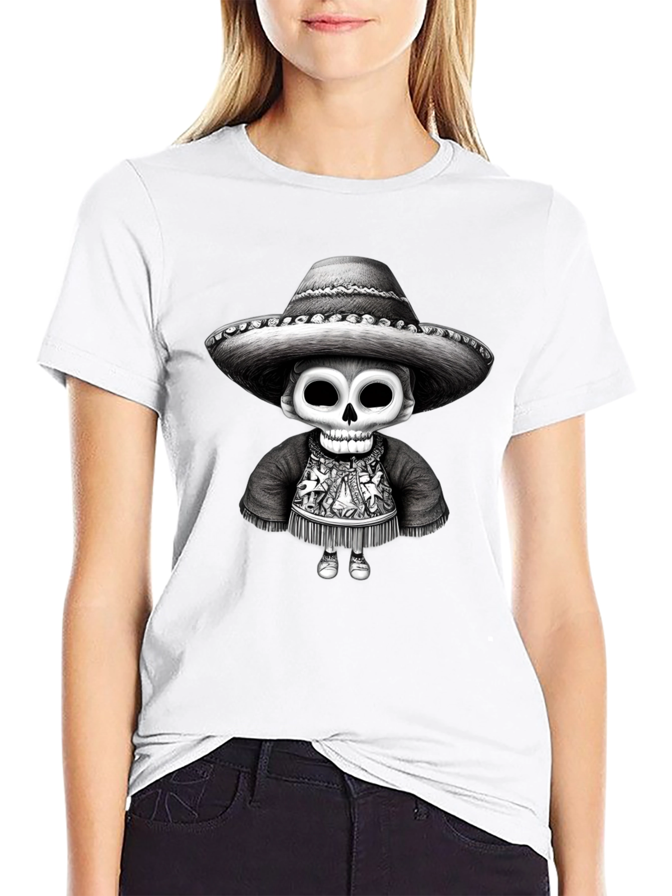 Day of the Dead Skeleton Mariachi T-Shirt