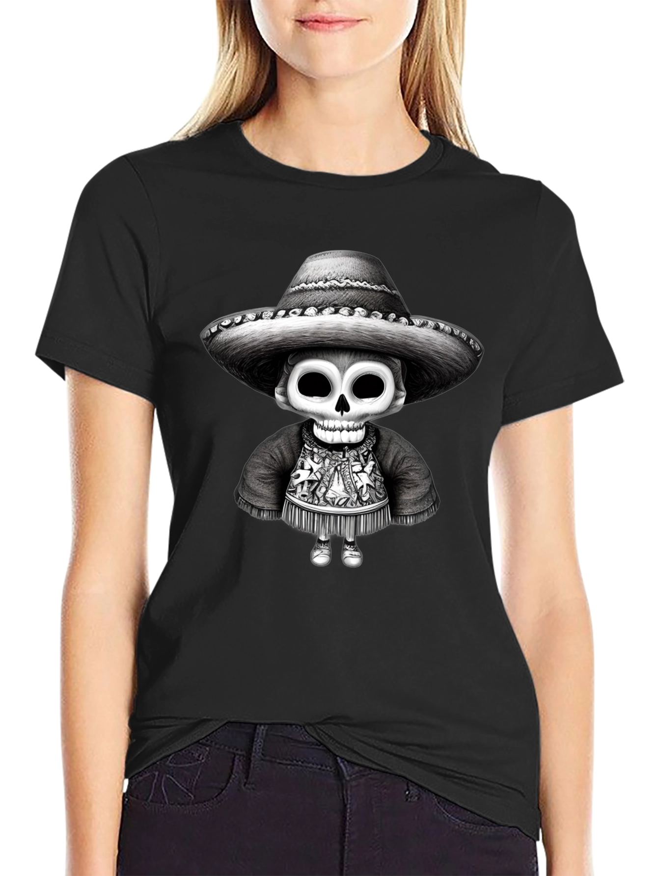 Day of the Dead Skeleton Mariachi T-Shirt