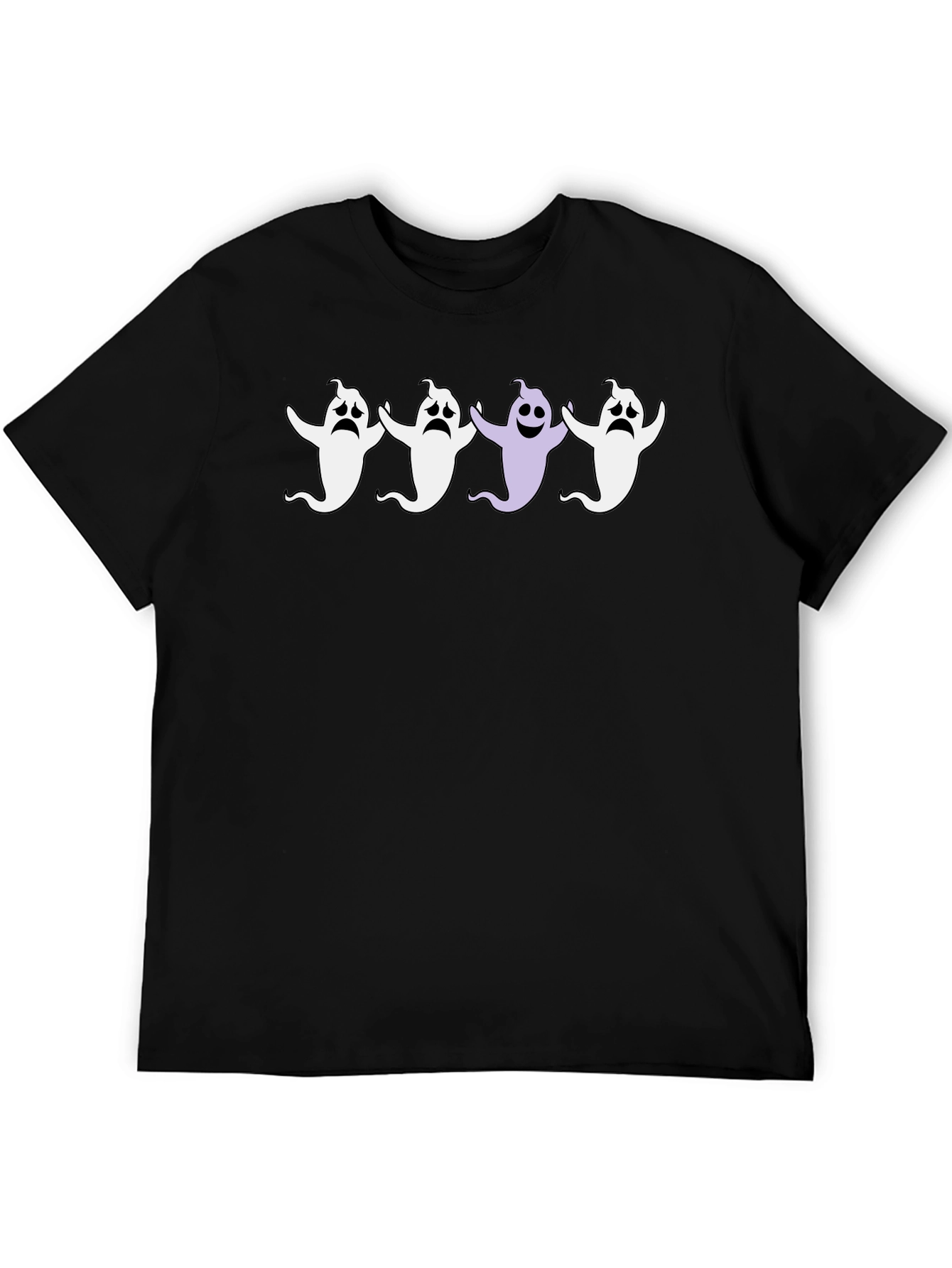 Spooky Ghost T-Shirt - Halloween Party Ready!