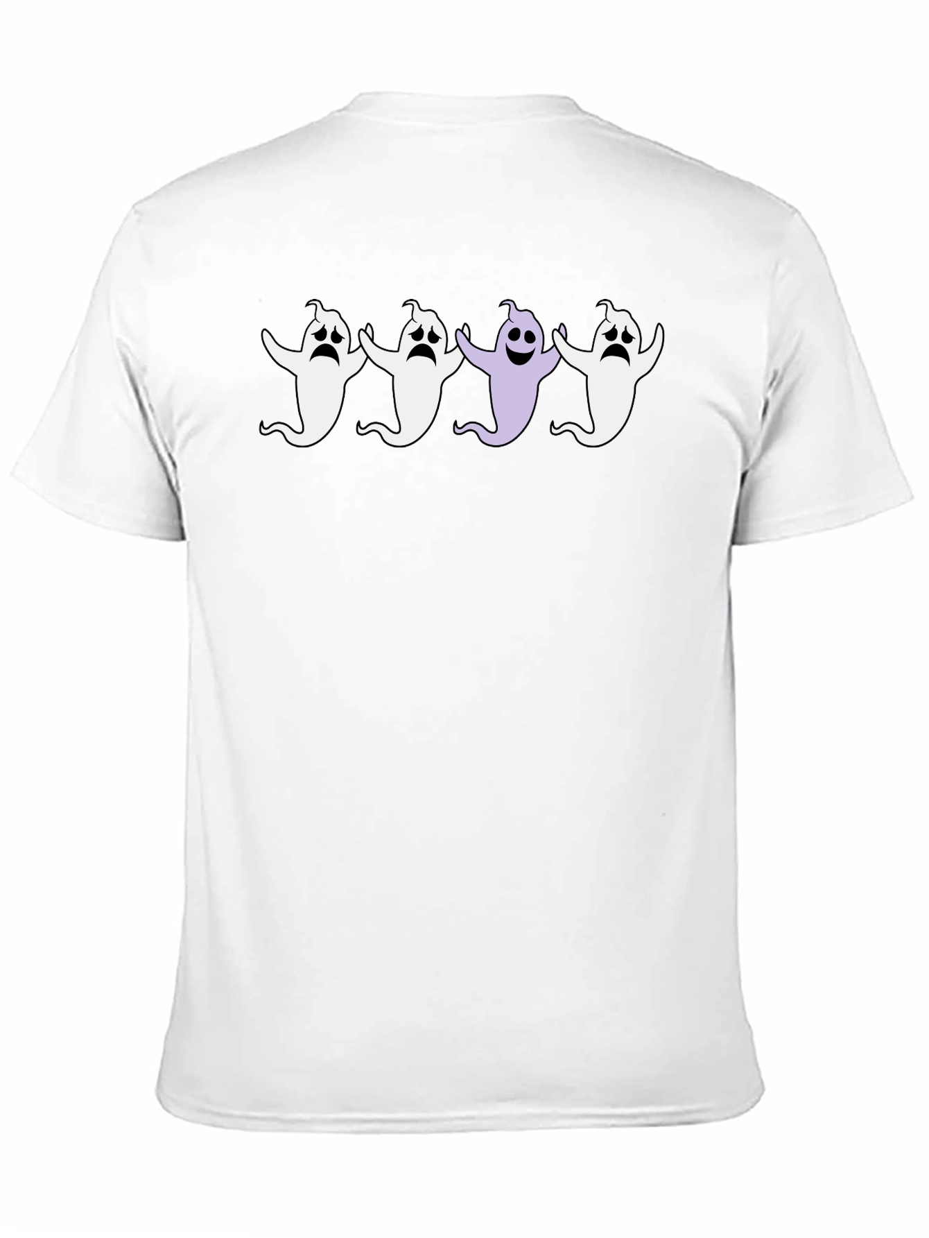 Spooky Ghost T-Shirt - Halloween Party Ready!