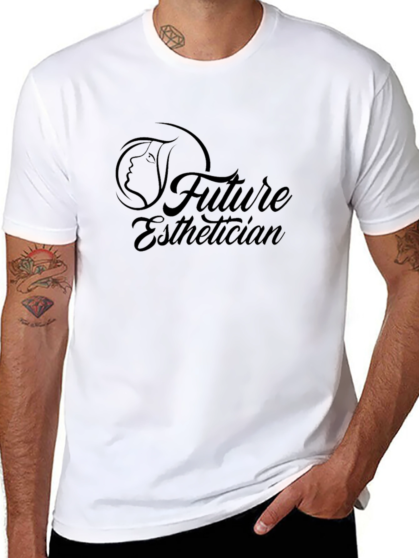 Future Esthetician T-Shirt - Black Beauty Career Tee