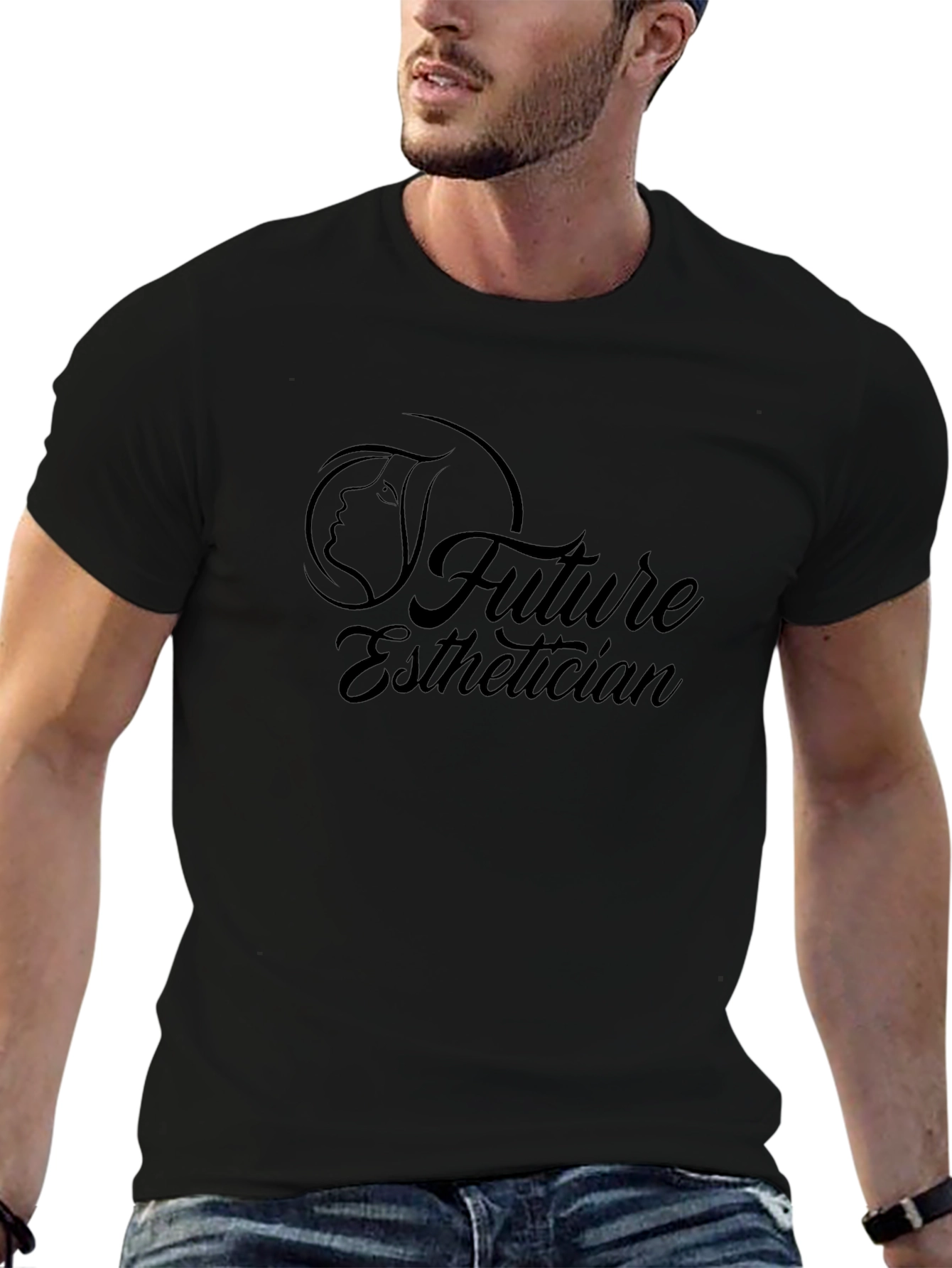 Future Esthetician T-Shirt - Black Beauty Career Tee