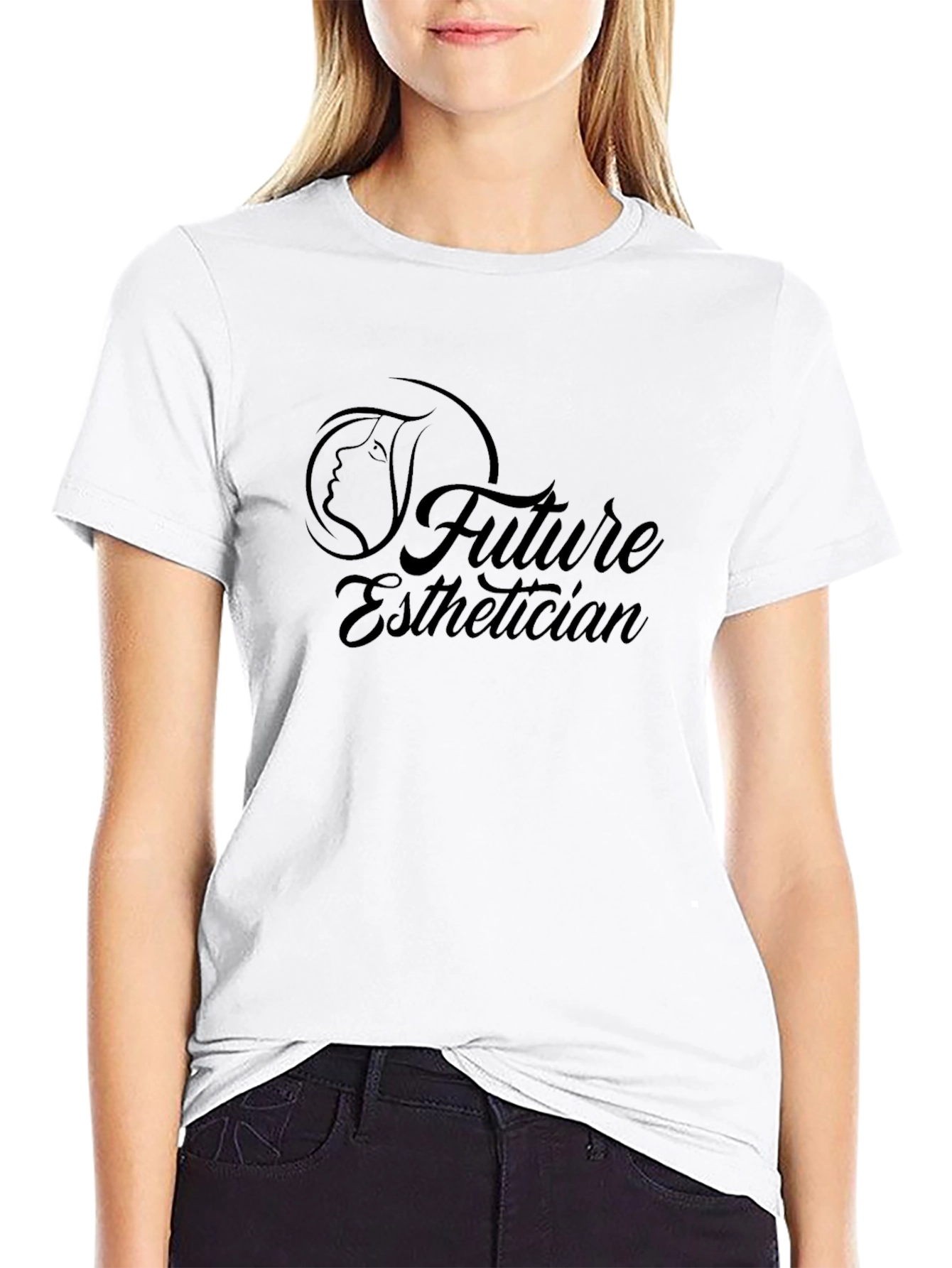 Future Esthetician T-Shirt - Black Beauty Career Tee