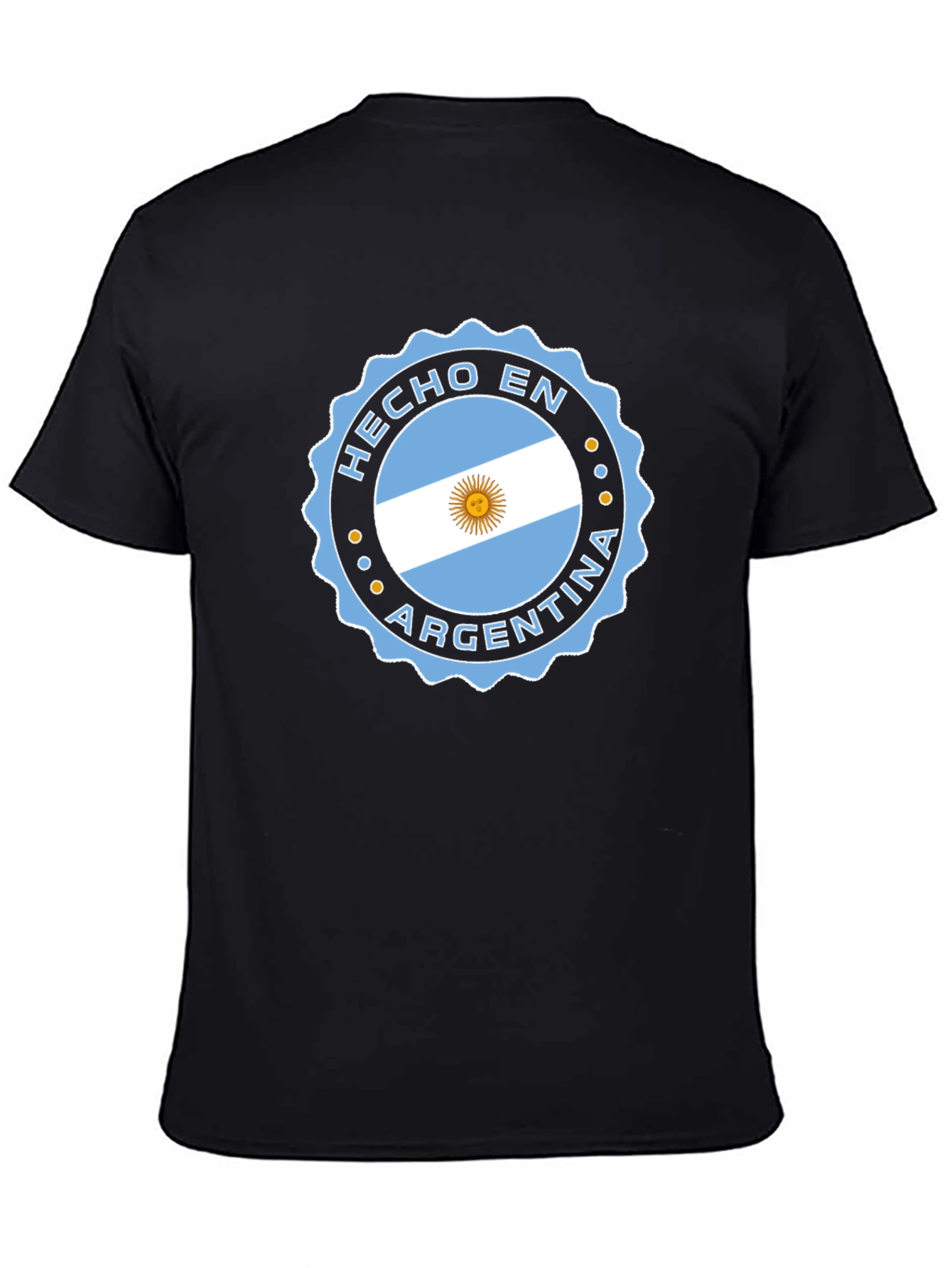 Argentina Flag T-Shirt - Hecho En Argentina Tee