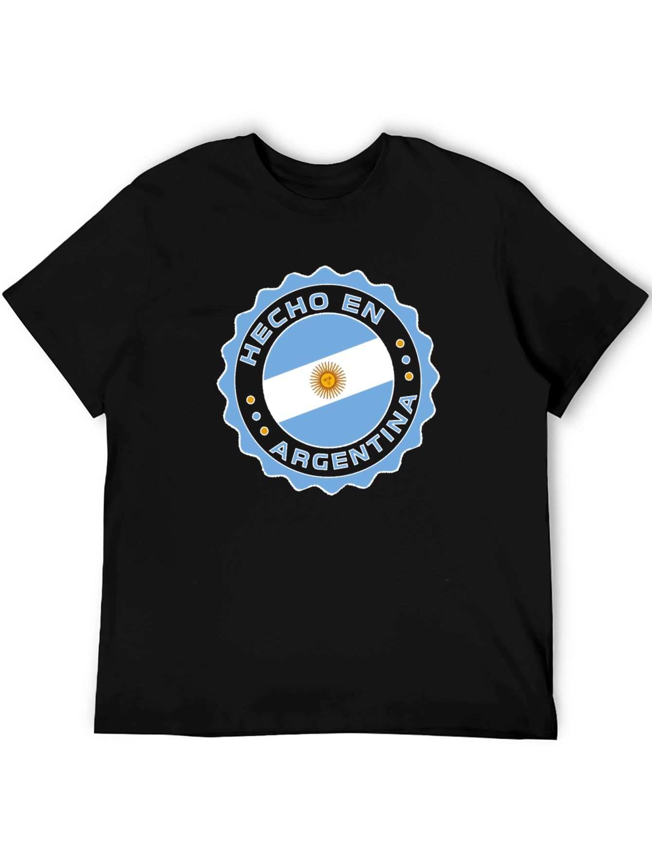 Argentina Flag T-Shirt - Hecho En Argentina Tee