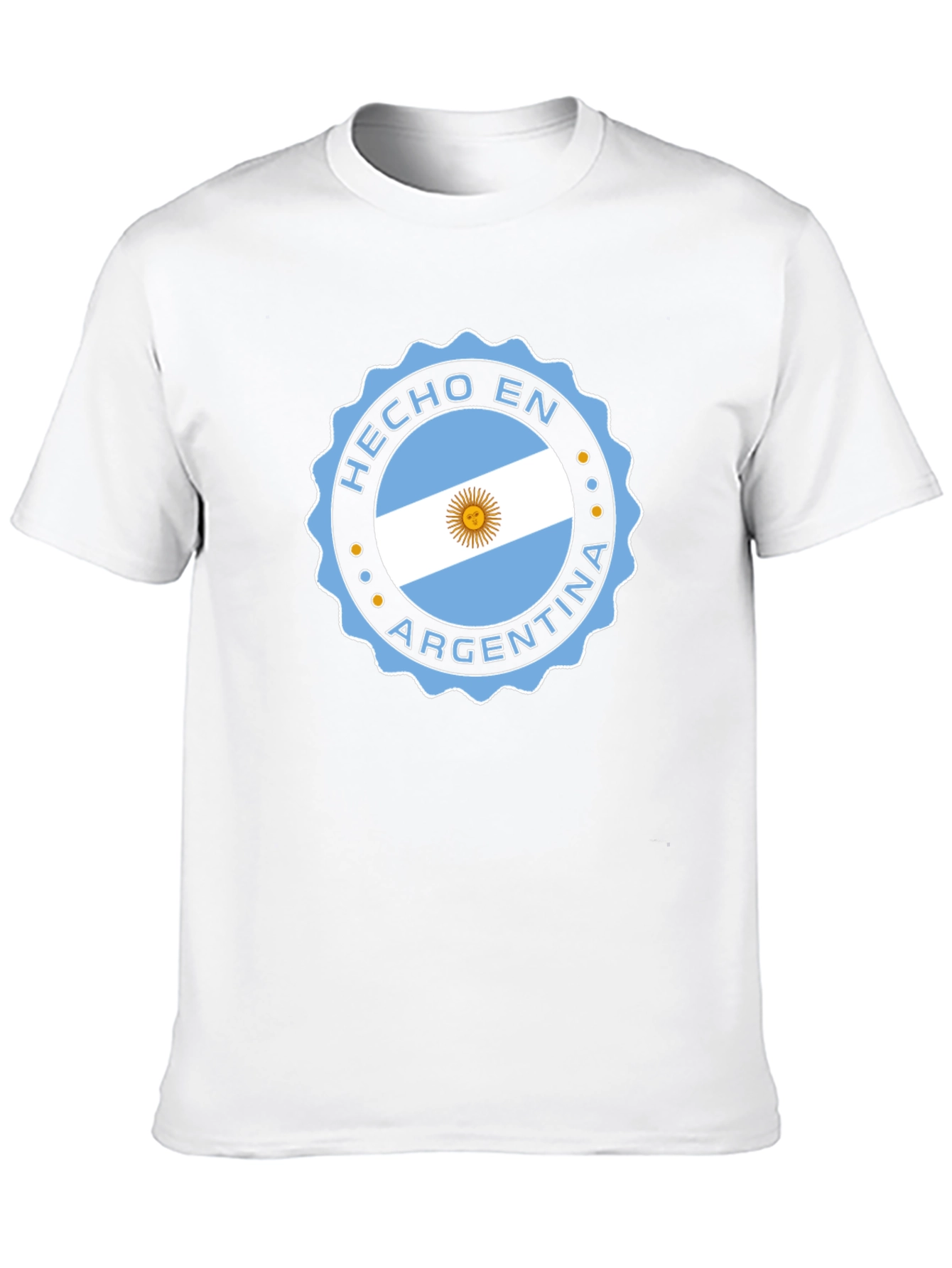 Argentina Flag T-Shirt - Hecho En Argentina Tee