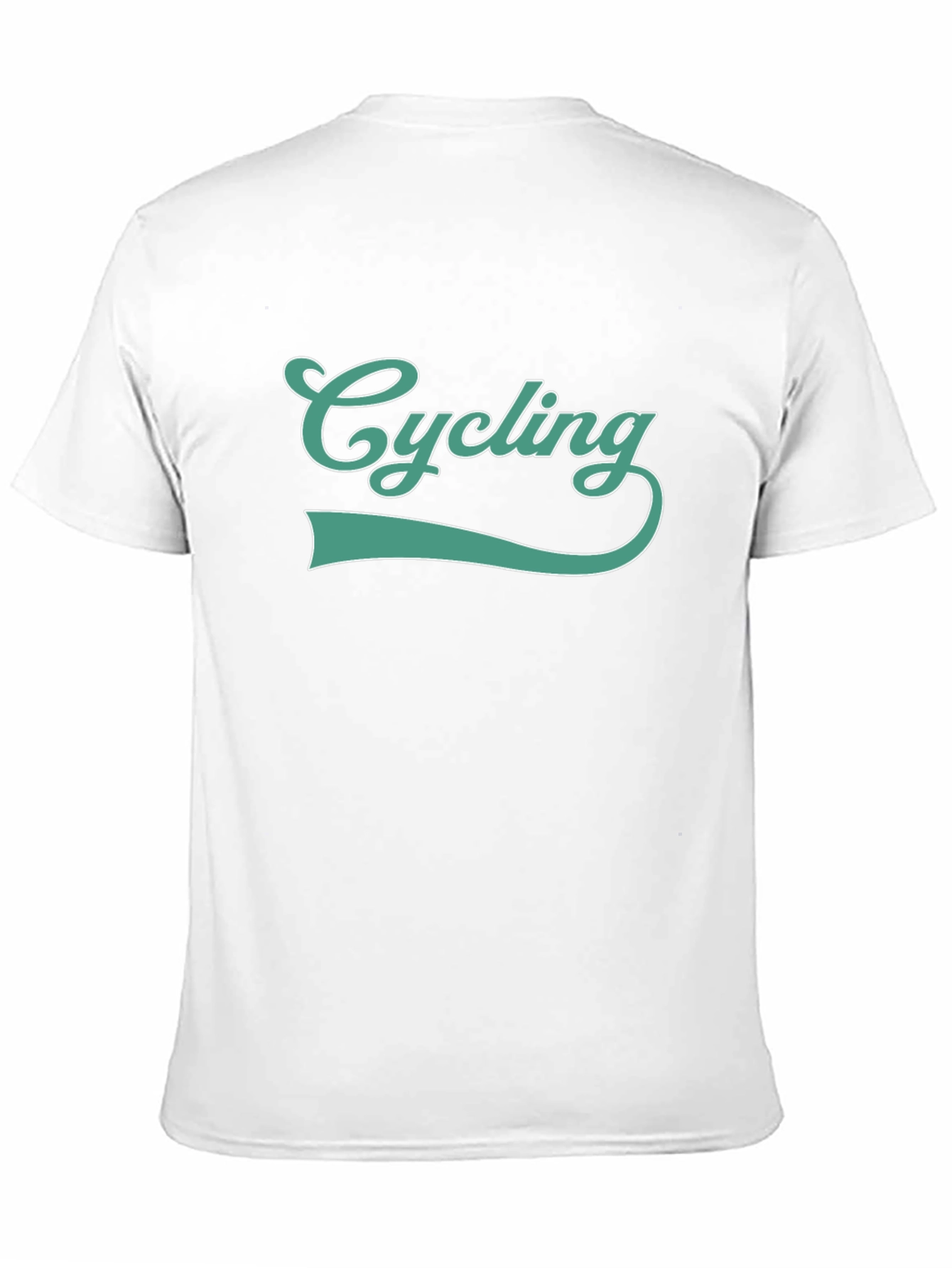 Cycling Graphic Tee - Sporty Black T-Shirt