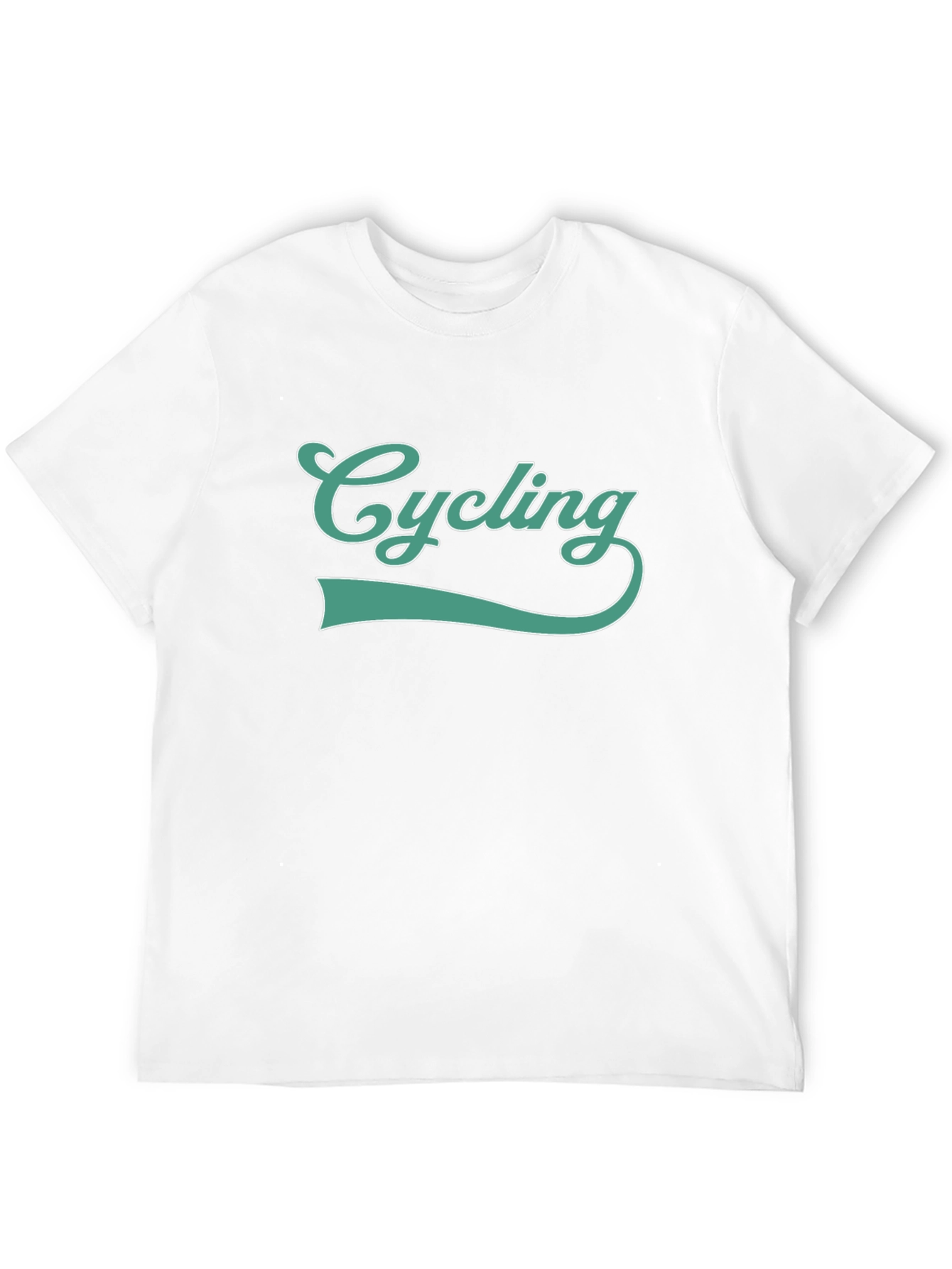 Cycling Graphic Tee - Sporty Black T-Shirt