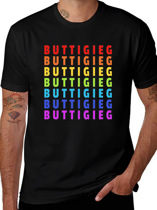 Buttigieg Rainbow T-Shirt - Pride Political Tee
