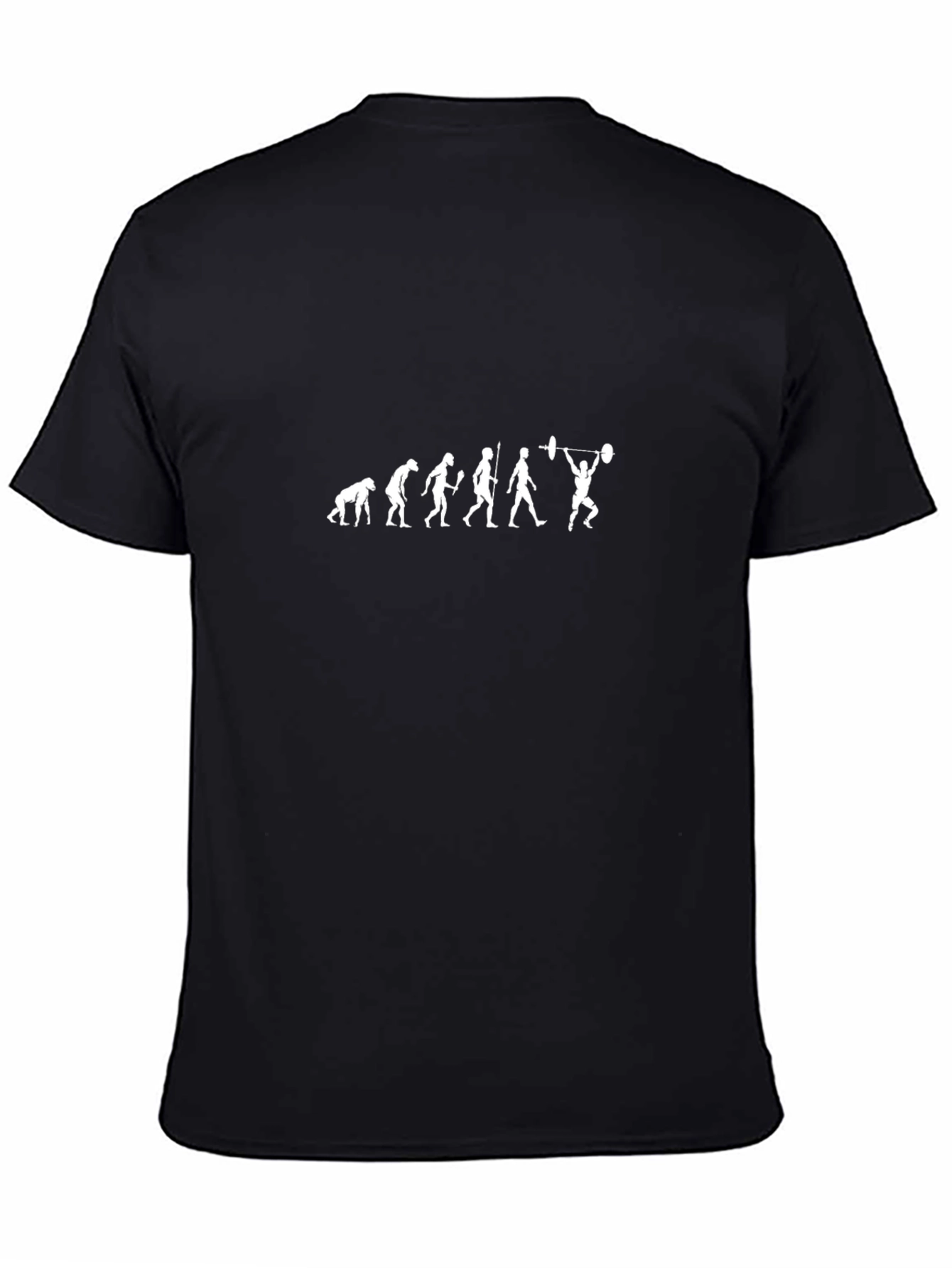 Evolution Weightlifting T-Shirt - Black Gym Apparel