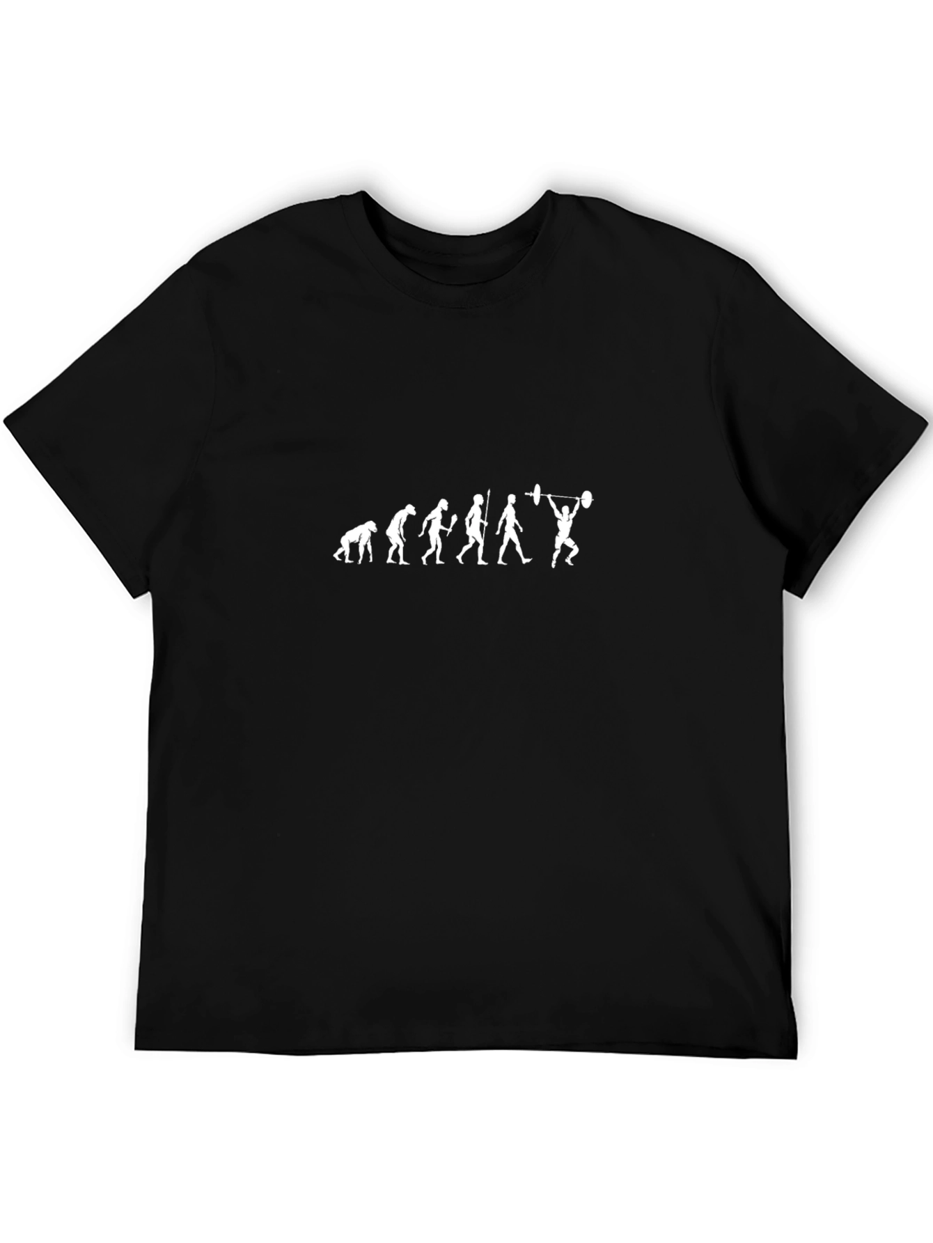Evolution Weightlifting T-Shirt - Black Gym Apparel