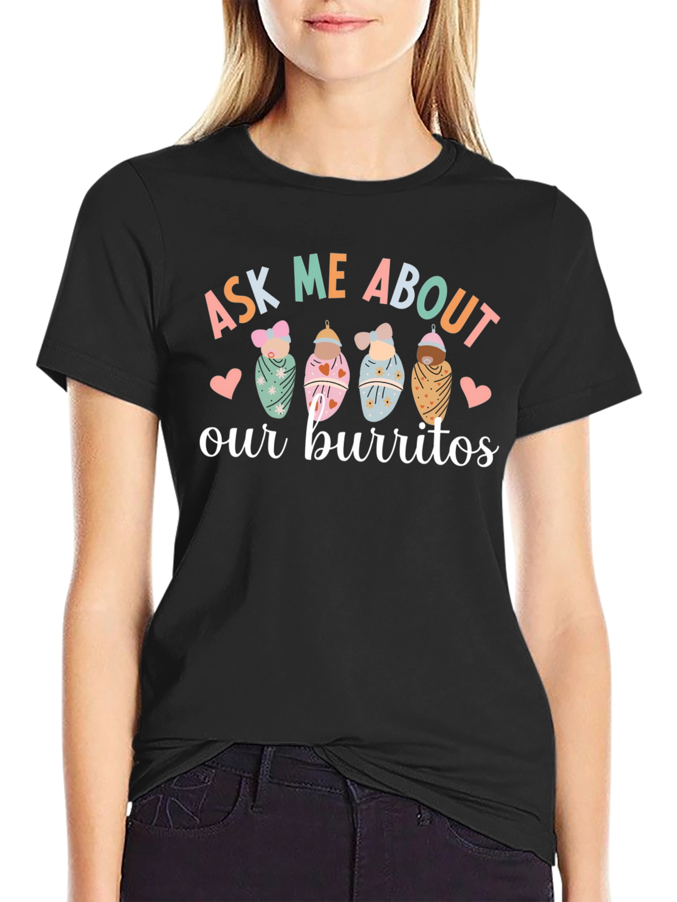 Ask Me About Our Burritos Graphic Tee