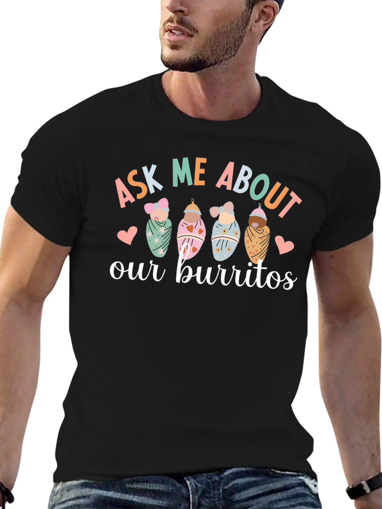 Ask Me About Our Burritos Graphic Tee