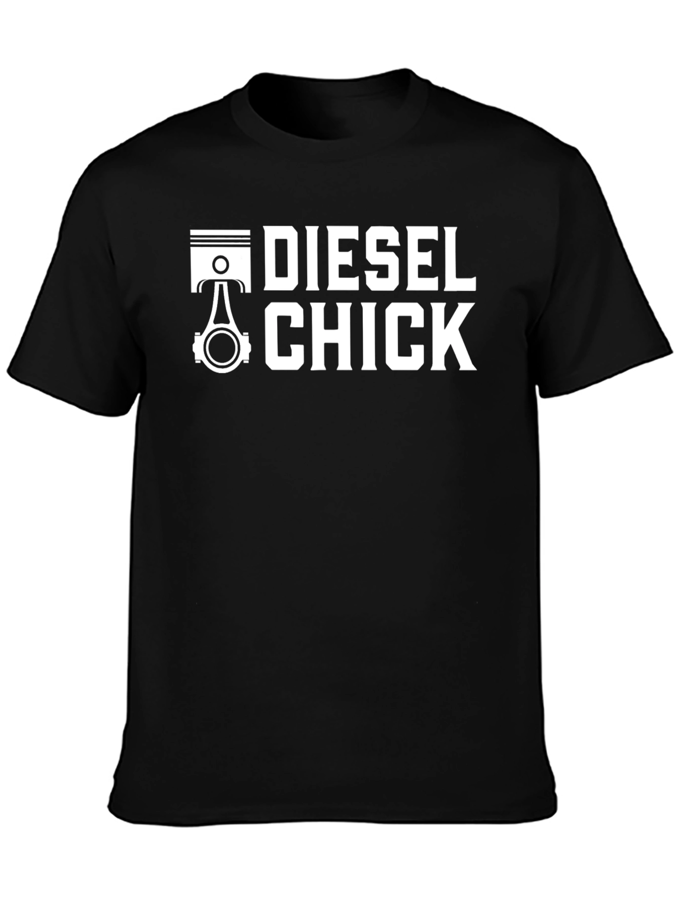 Diesel Chick Graphic Tee - Automotive Enthusiast Shirt