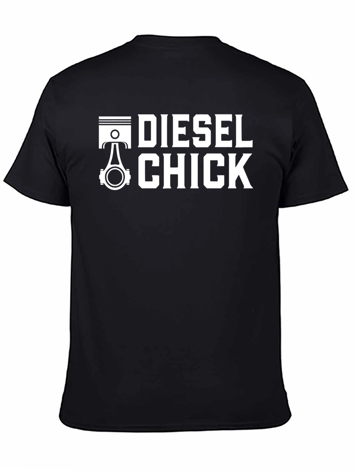 Diesel Chick Graphic Tee - Automotive Enthusiast Shirt