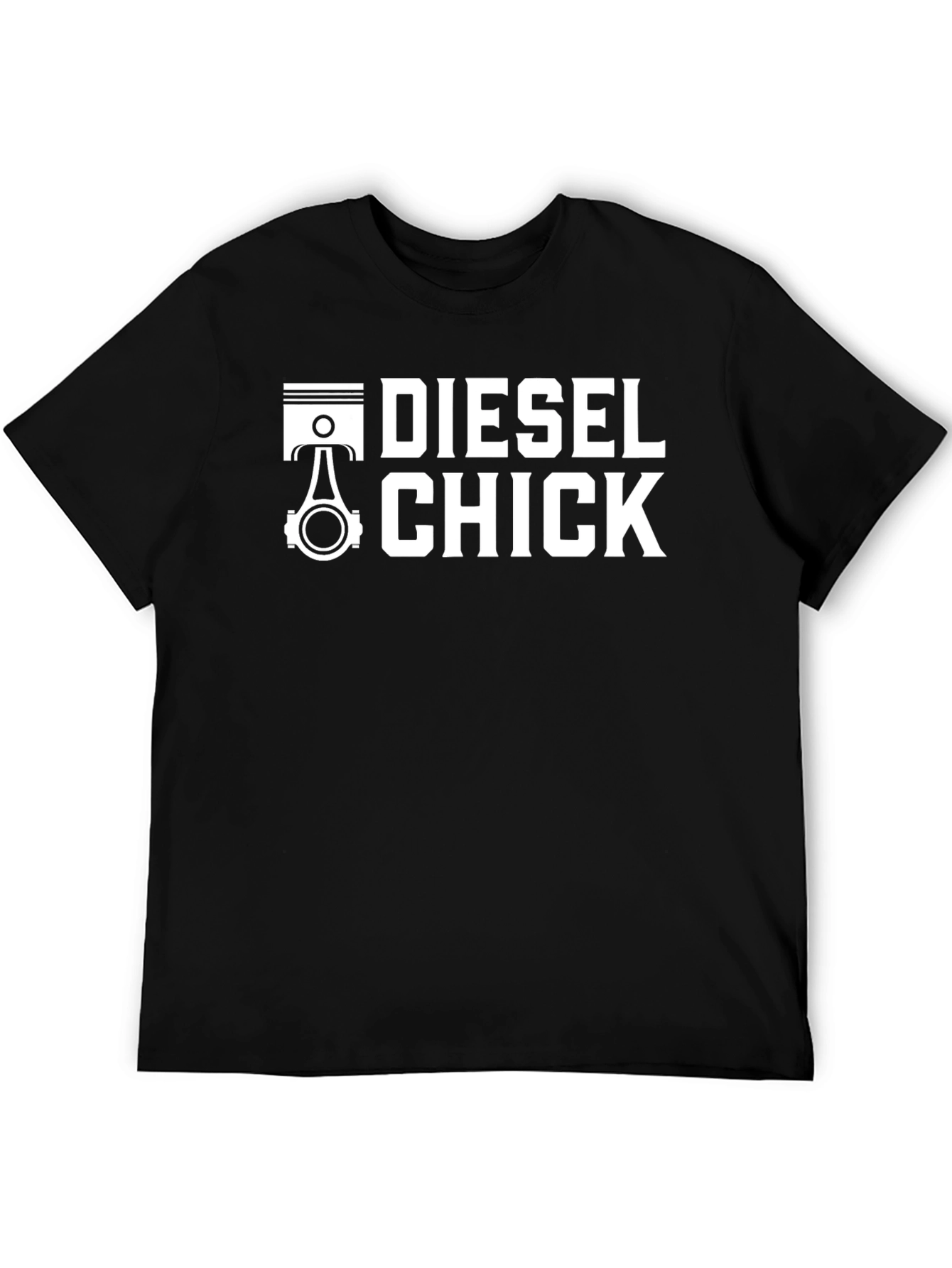 Diesel Chick Graphic Tee - Automotive Enthusiast Shirt
