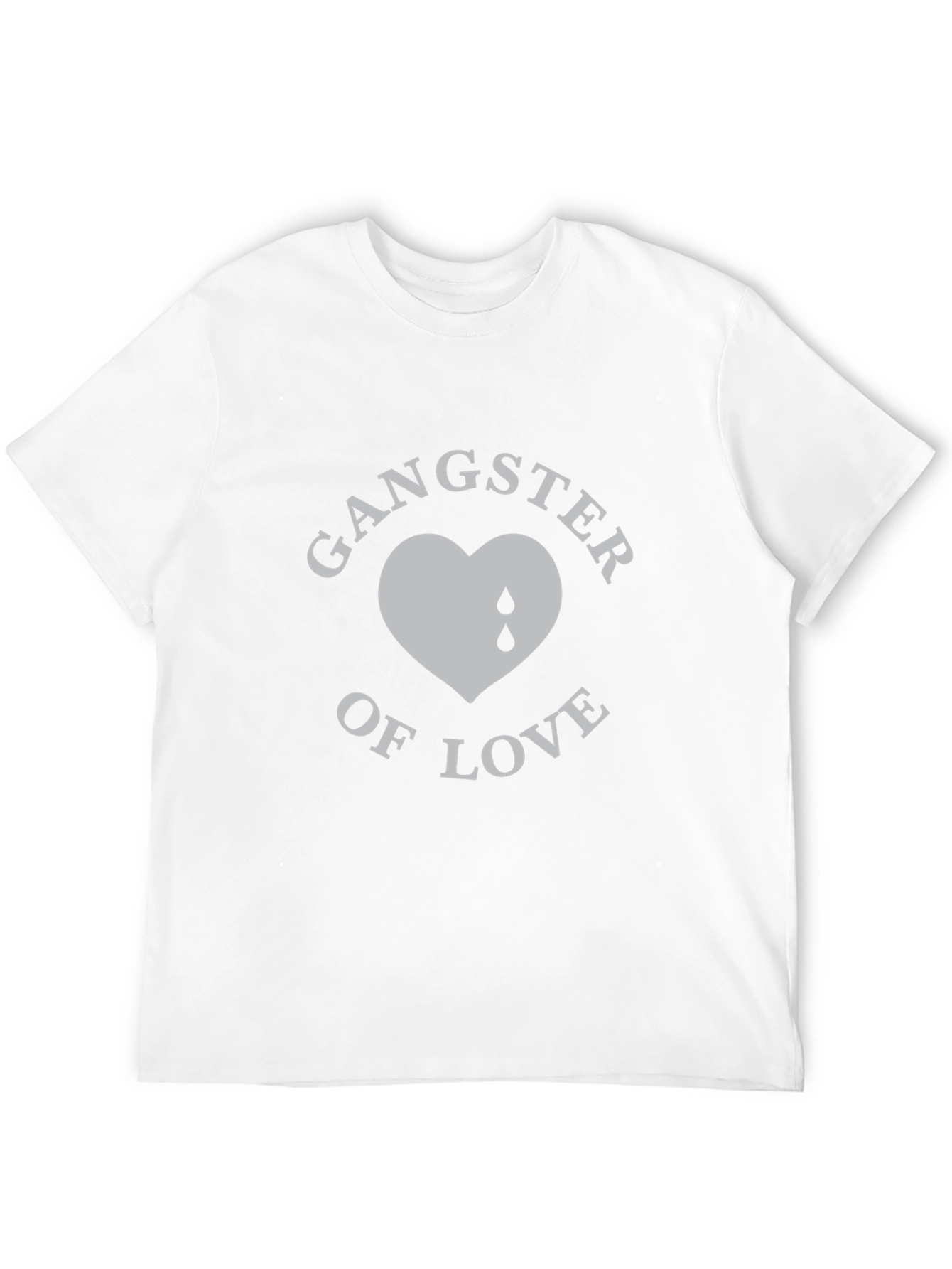 Gangster of Love Graphic T-Shirt - Black