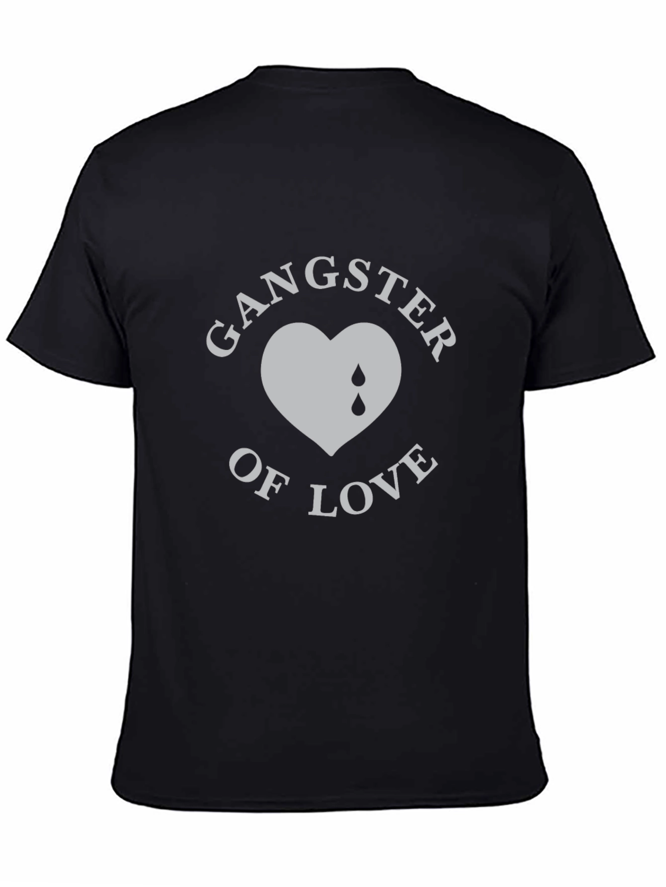 Gangster of Love Graphic T-Shirt - Black