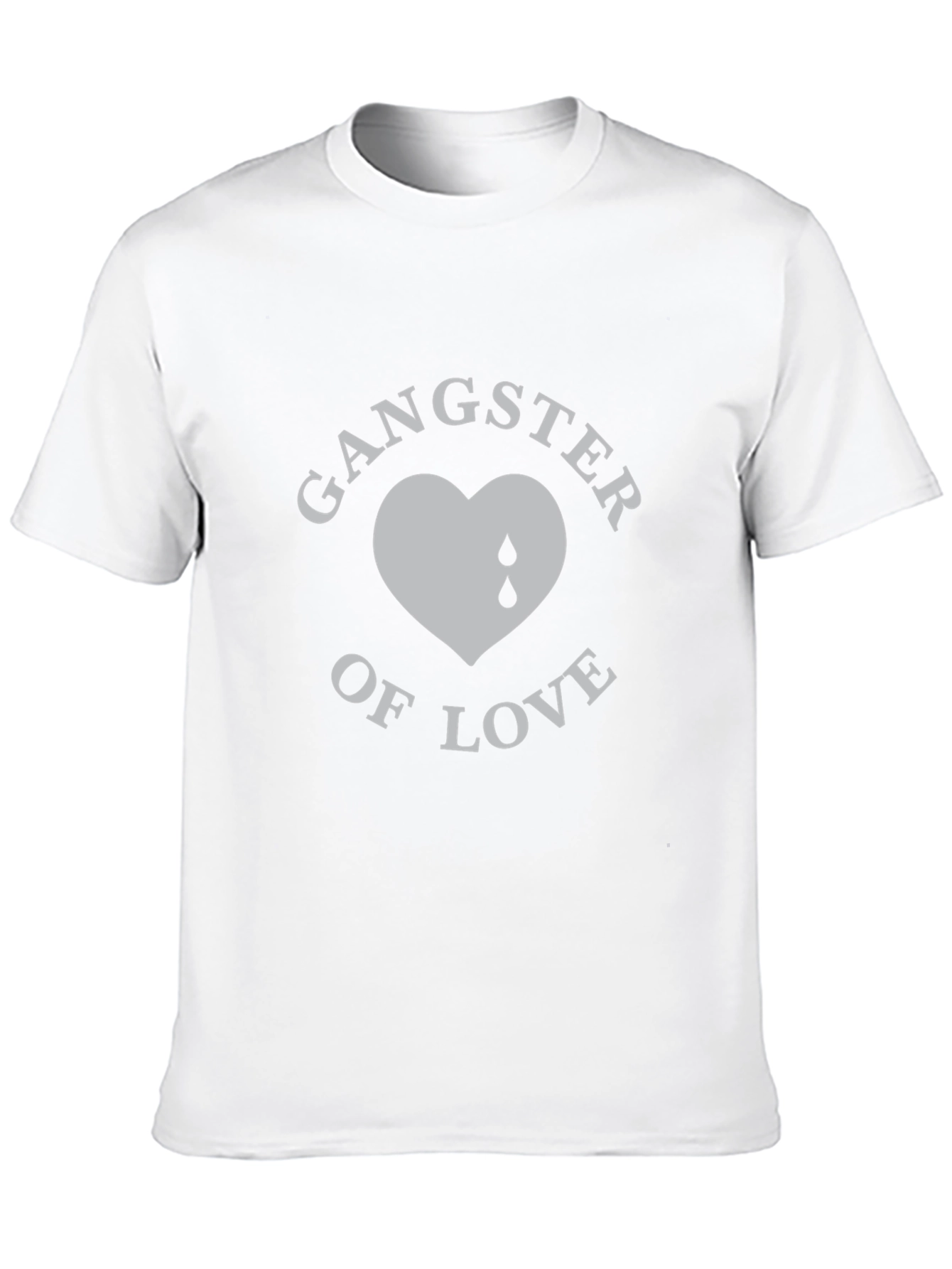 Gangster of Love Graphic T-Shirt - Black