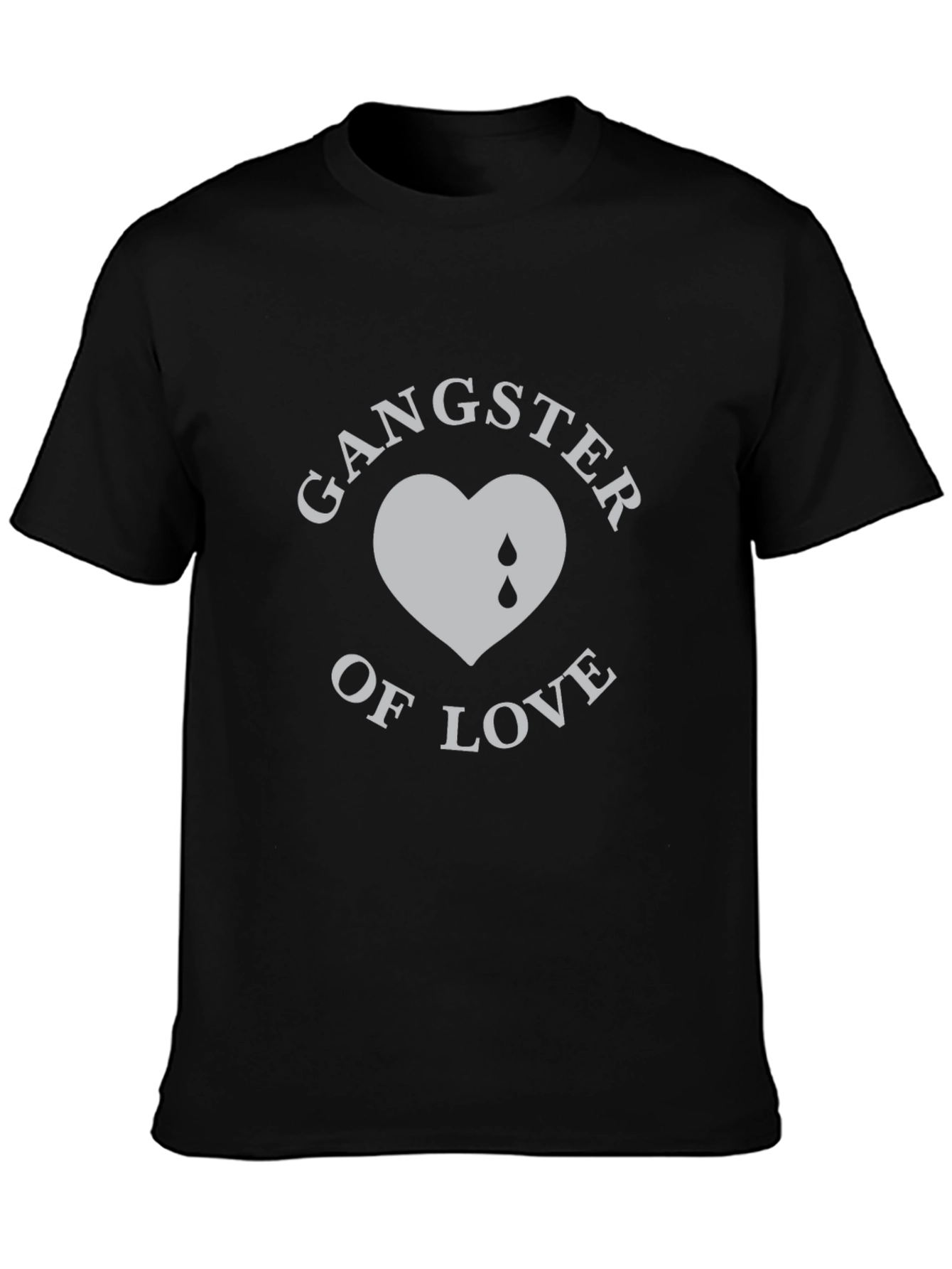 Gangster of Love Graphic T-Shirt - Black