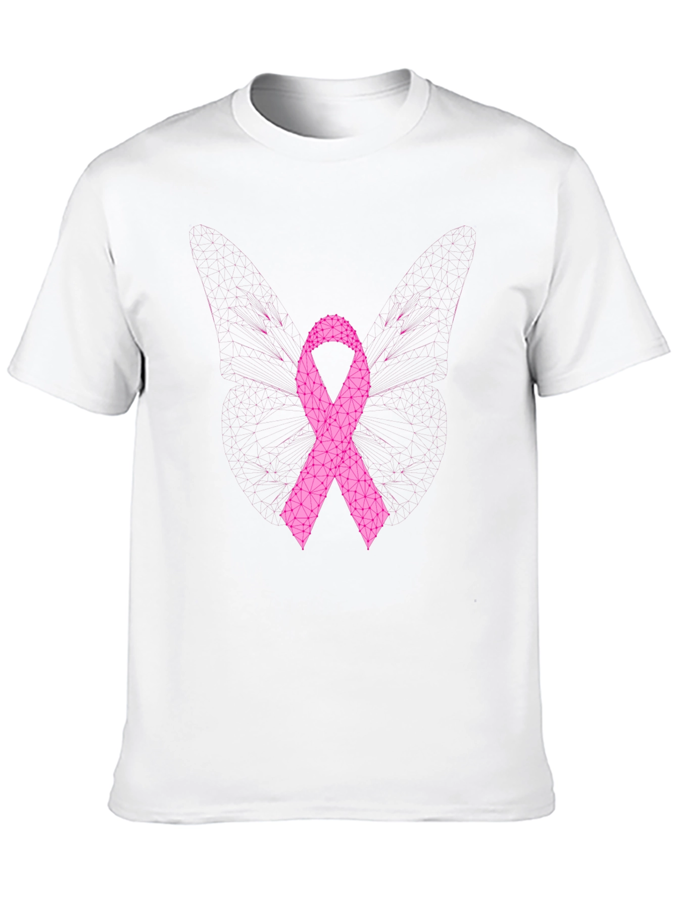Pink Ribbon Support T-Shirt - Awareness Tee