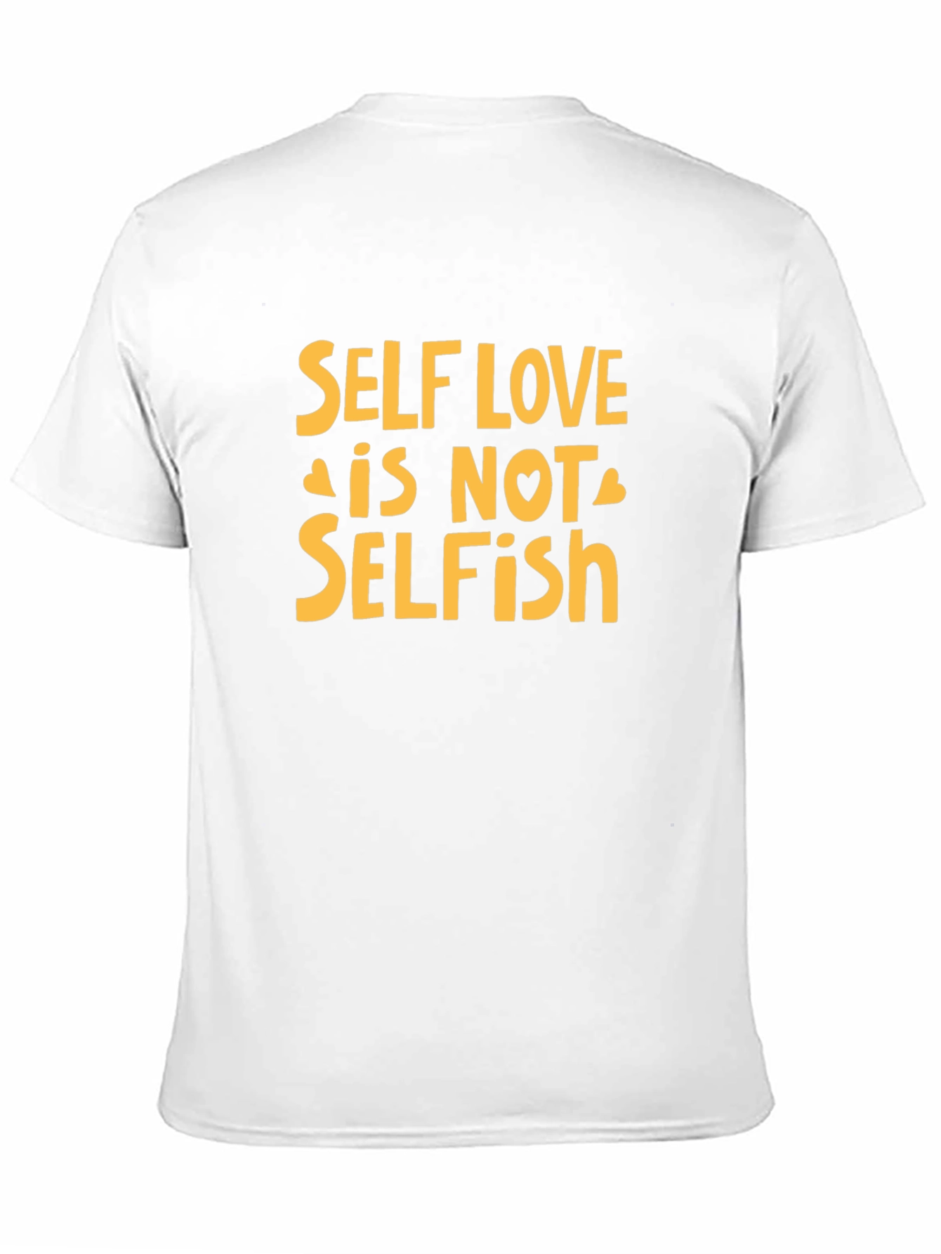 Self Love is Not Selfish T-Shirt - Black