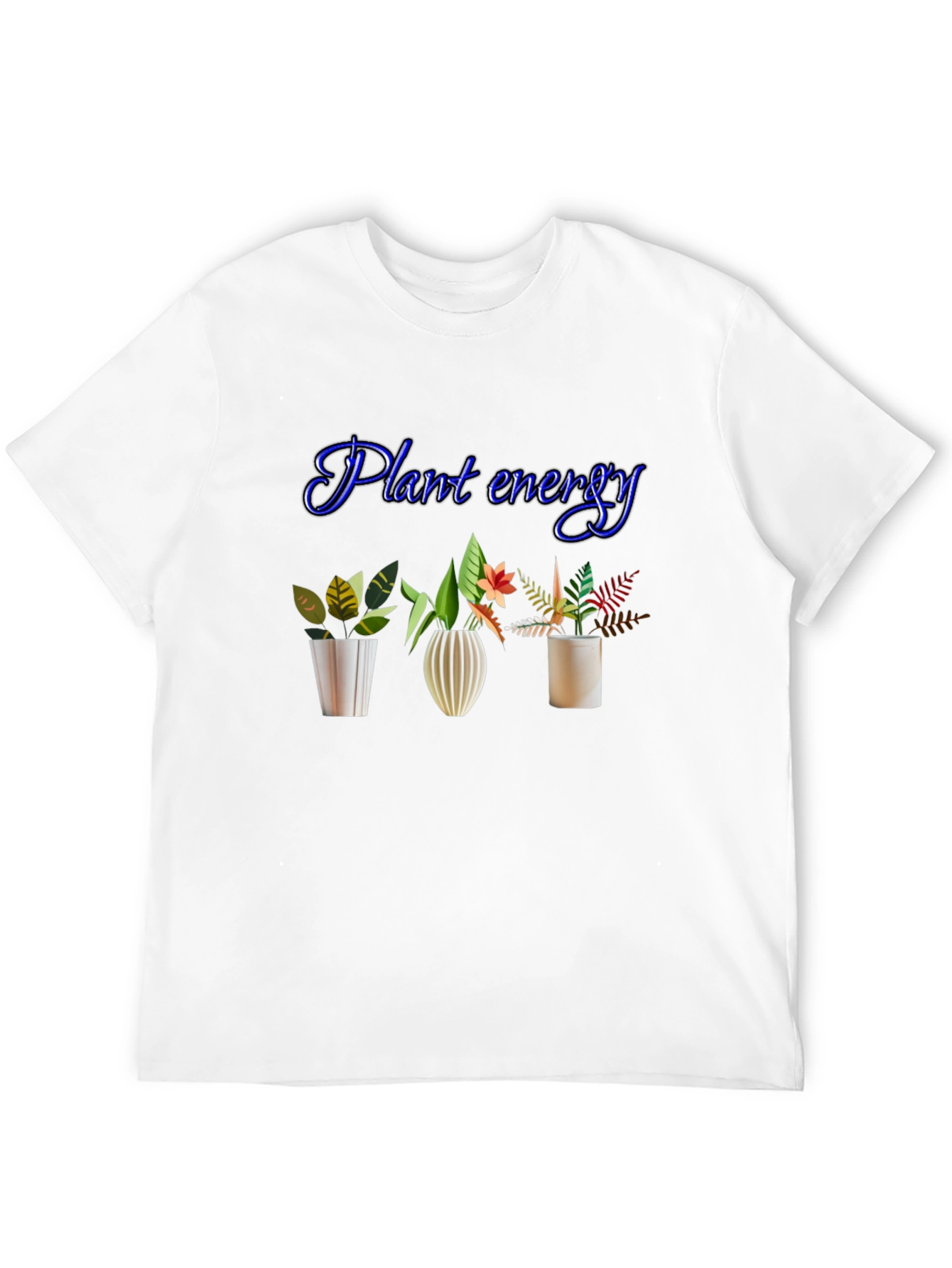 Plant Energy Black T-Shirt