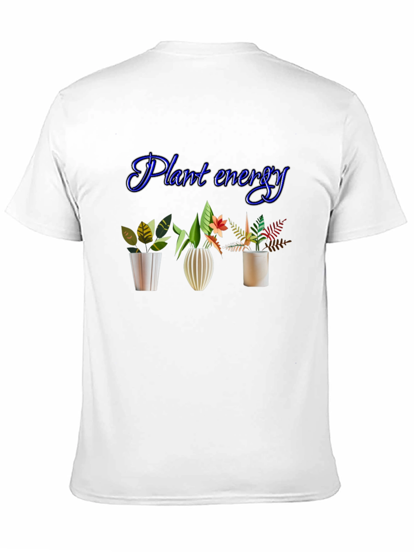 Plant Energy Black T-Shirt