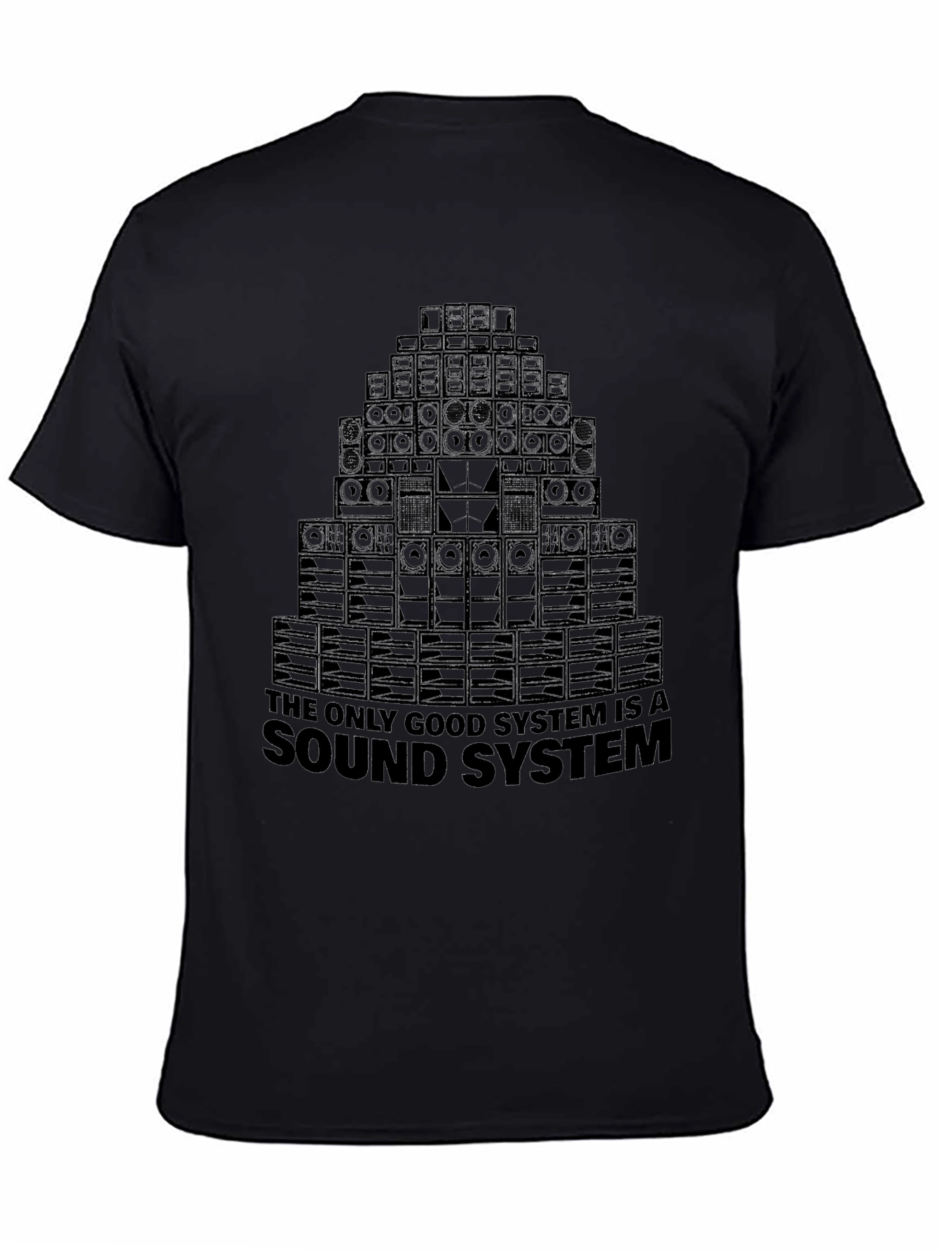 Sound System Stack Graphic Tee