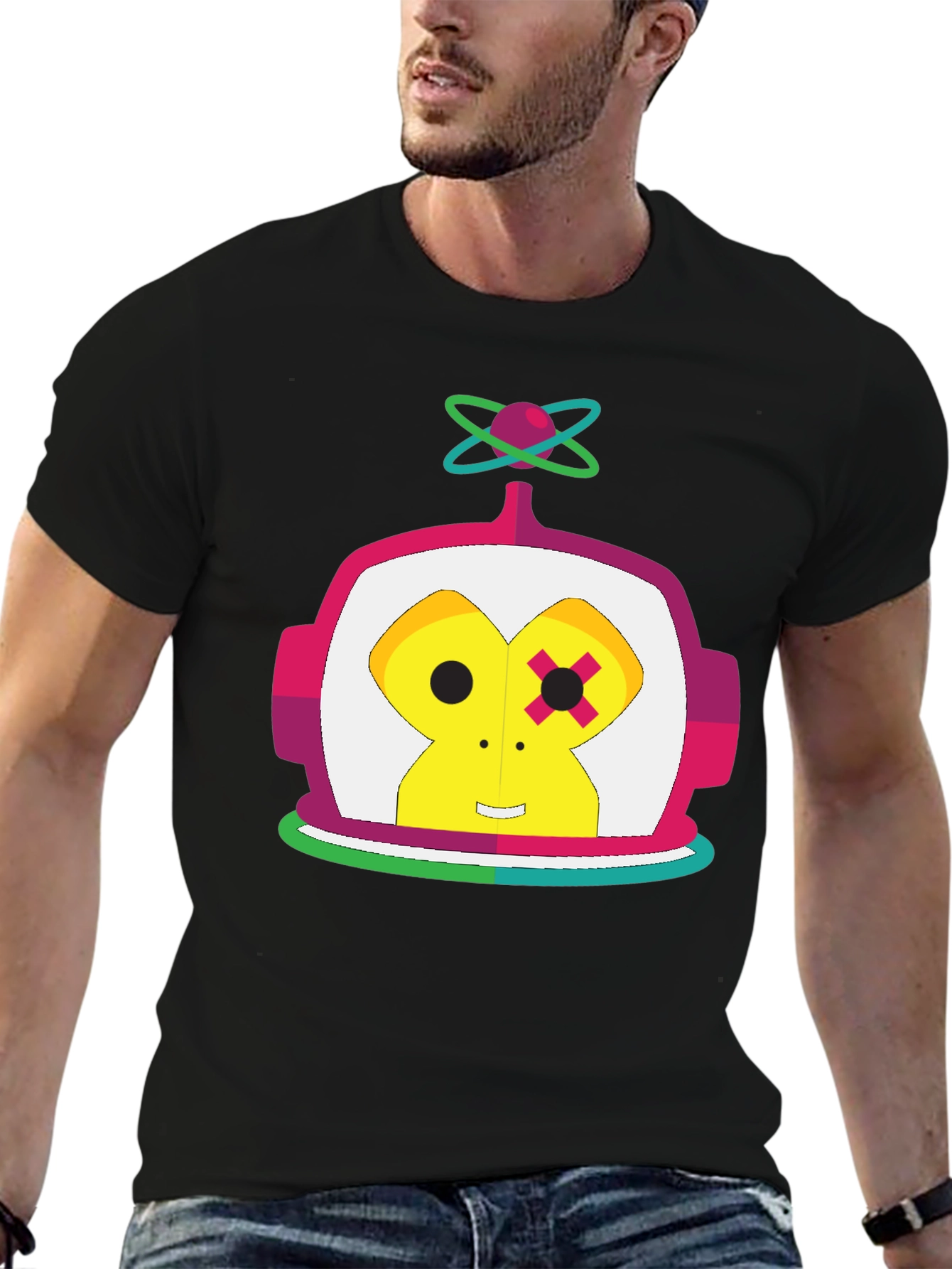 Funky Monkey Astronaut Graphic T-Shirt